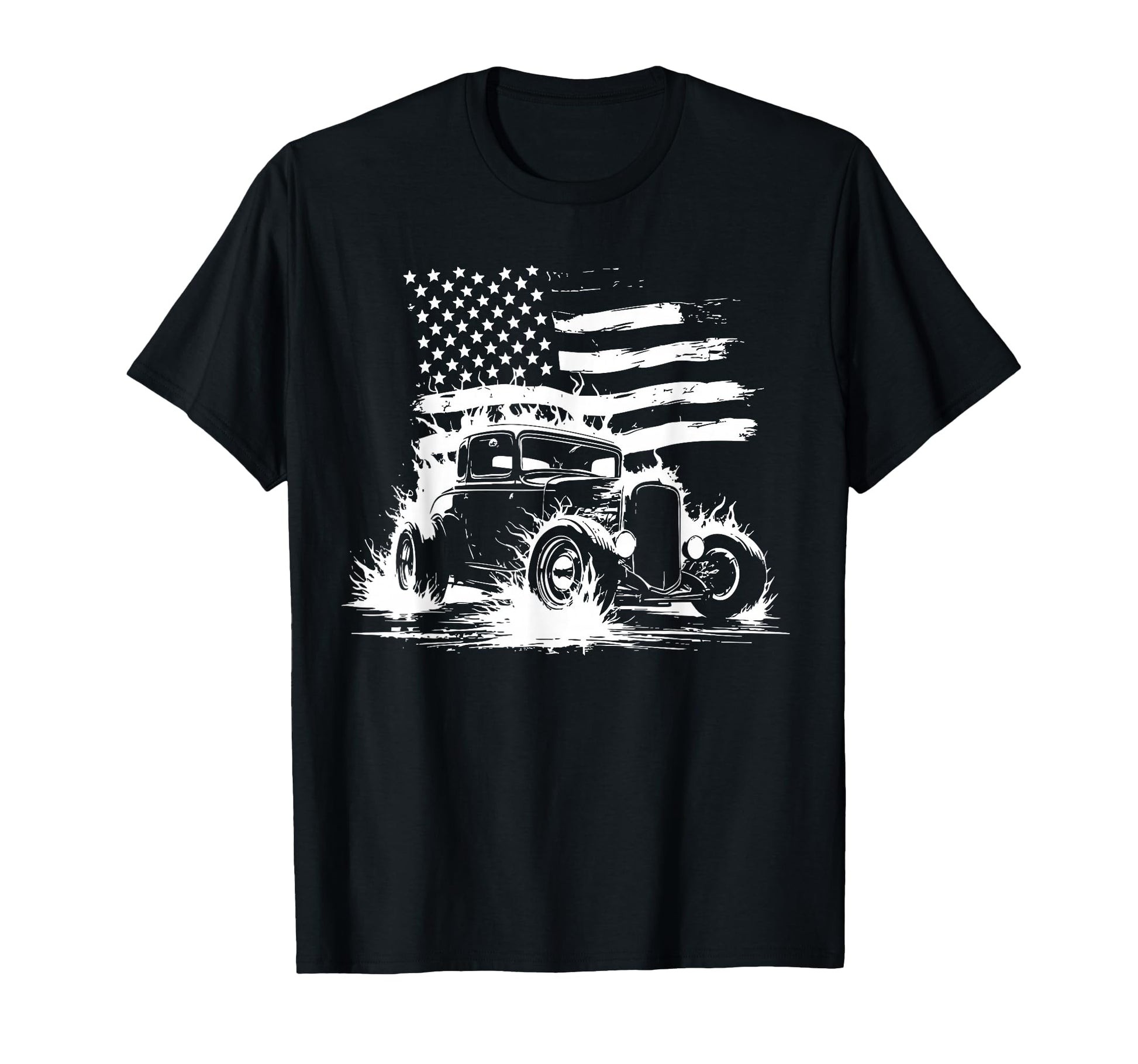1932 Deuce Coupe Front Corner Shot T-Shirt - Streetwear Style for Adults - T-Shirt, Sweatshirt, Hoodie