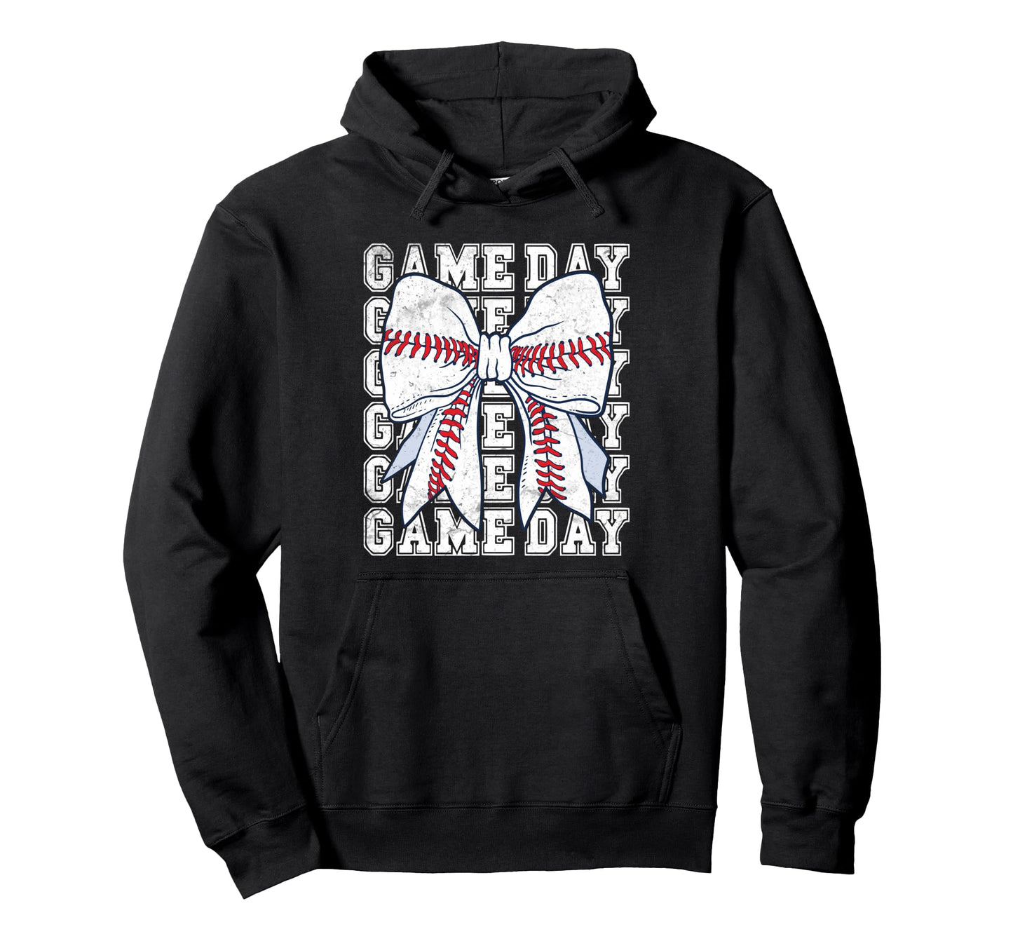 Game Day Baseball Mom Mother Baseball Hoodie - Trendy Graphic Men Women - T-Shirt, Sweatshirt, Hoodie