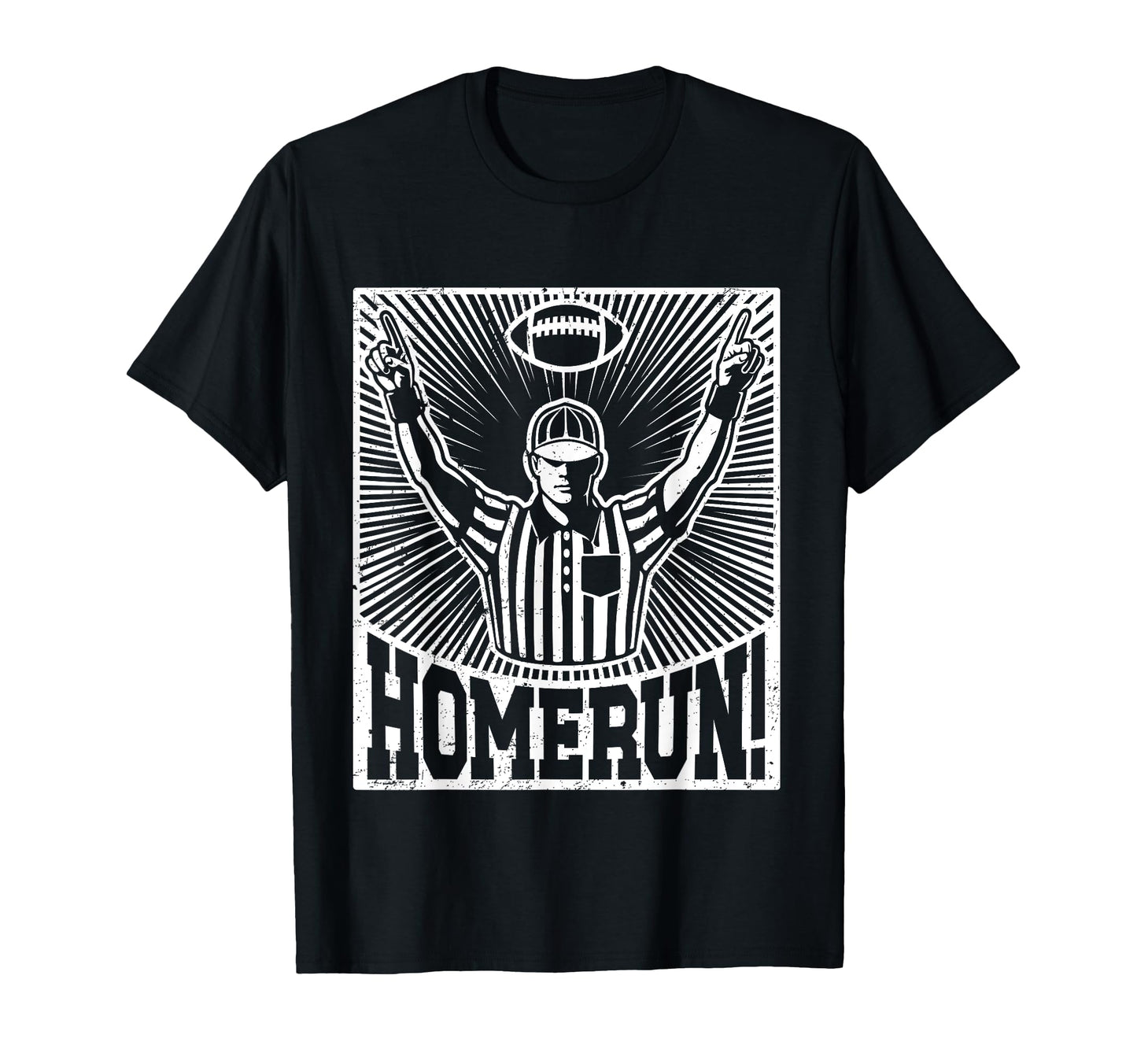 Baseball Football Mix Up Homerun T-Shirt - Custom Art Print for Adults - T-Shirt, Sweatshirt, Hoodie