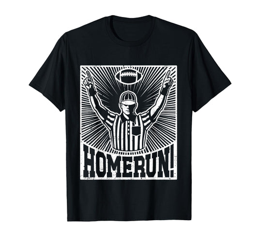 Baseball Football Mix Up Homerun T-Shirt - Custom Art Print for Adults - T-Shirt, Sweatshirt, Hoodie