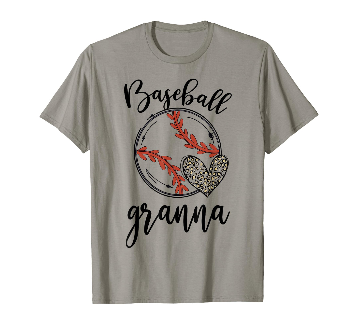 Baseball Granna Leopard Funny Baseball T-Shirt - Custom Art Print Men Women - T-Shirt, Sweatshirt, Hoodie
