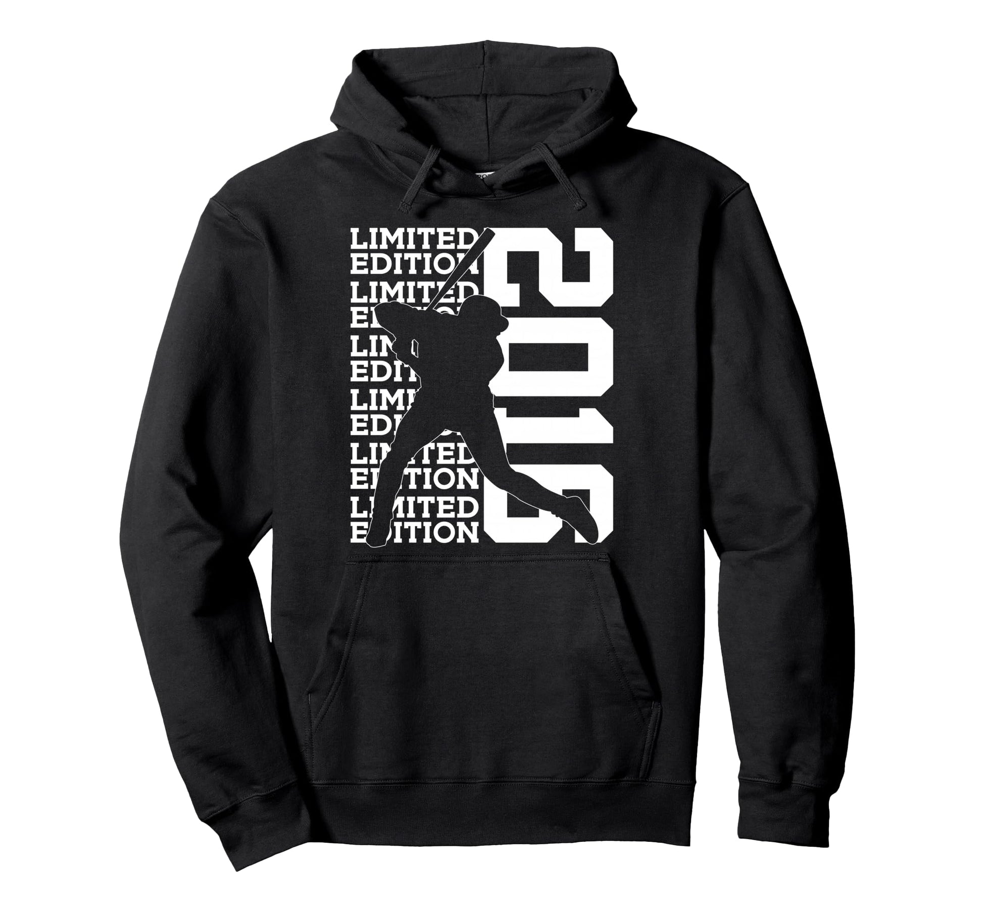 2016 Baseball 10Th Birthday Hoodie - Minimalist Print Men Women - T-Shirt, Sweatshirt, Hoodie