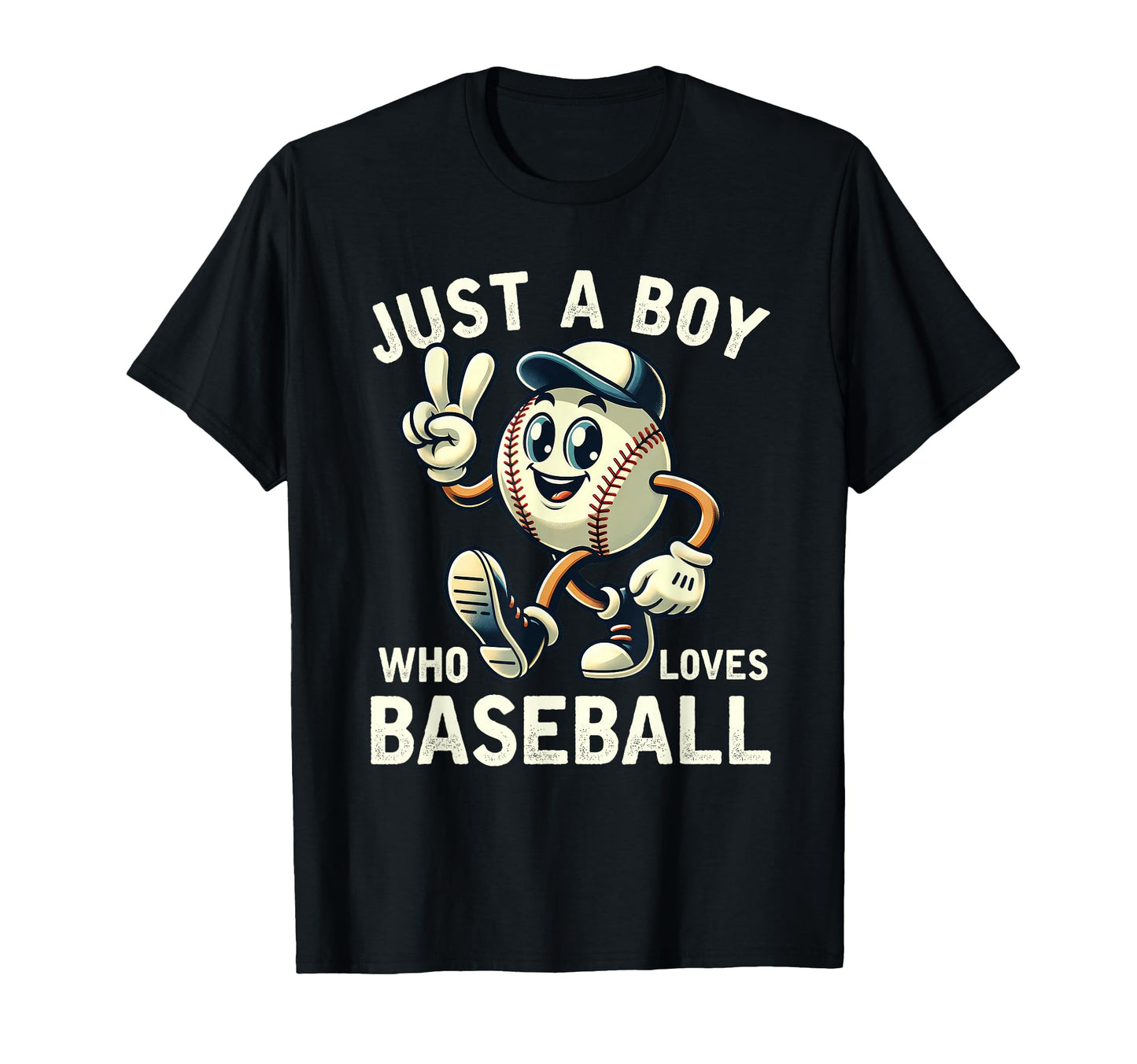 Just Who Loves Baseball T-Shirt - Graphic Print for Adults - T-Shirt, Sweatshirt, Hoodie