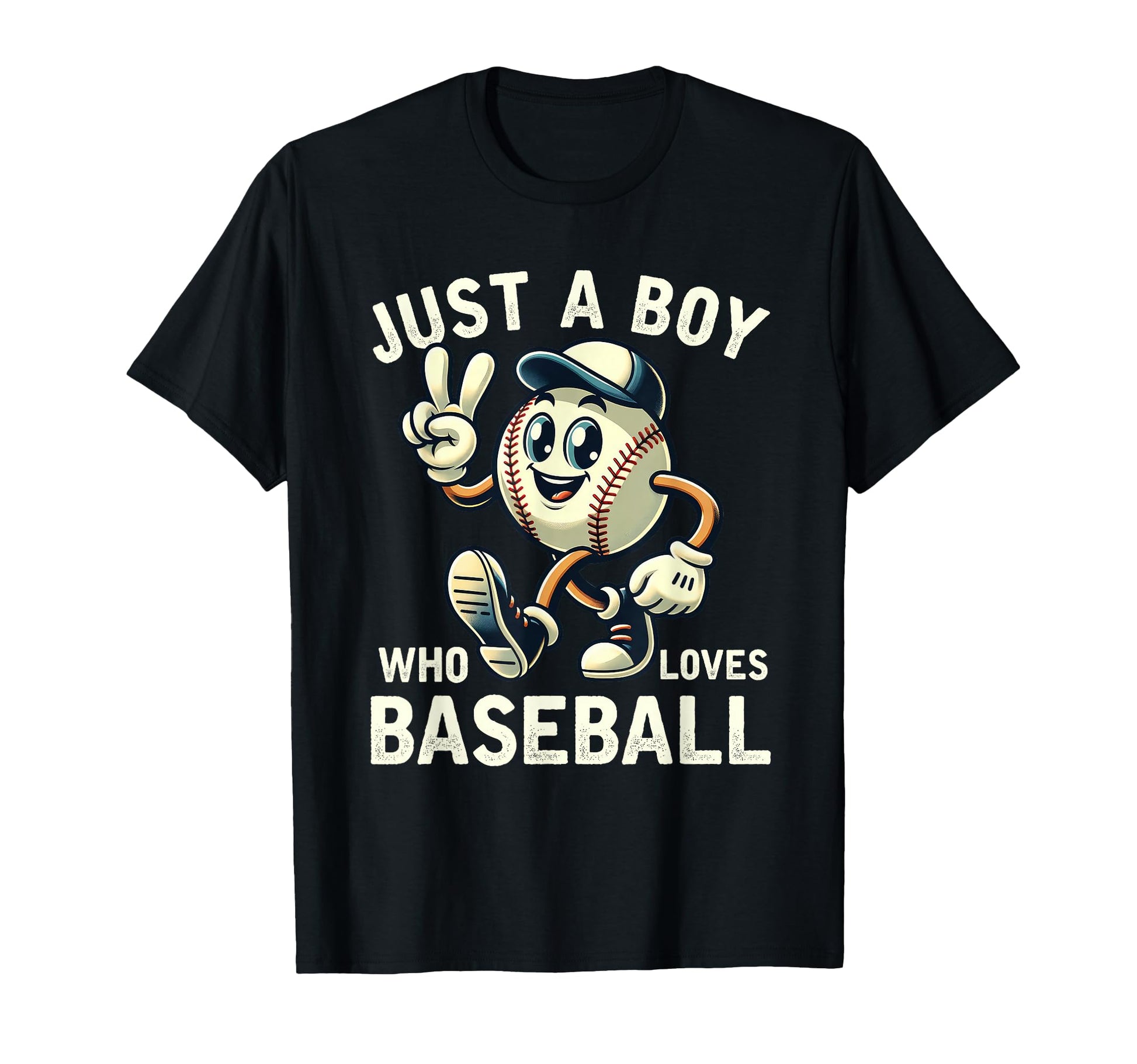 Just Who Loves Baseball T-Shirt - Graphic Print for Adults - T-Shirt, Sweatshirt, Hoodie