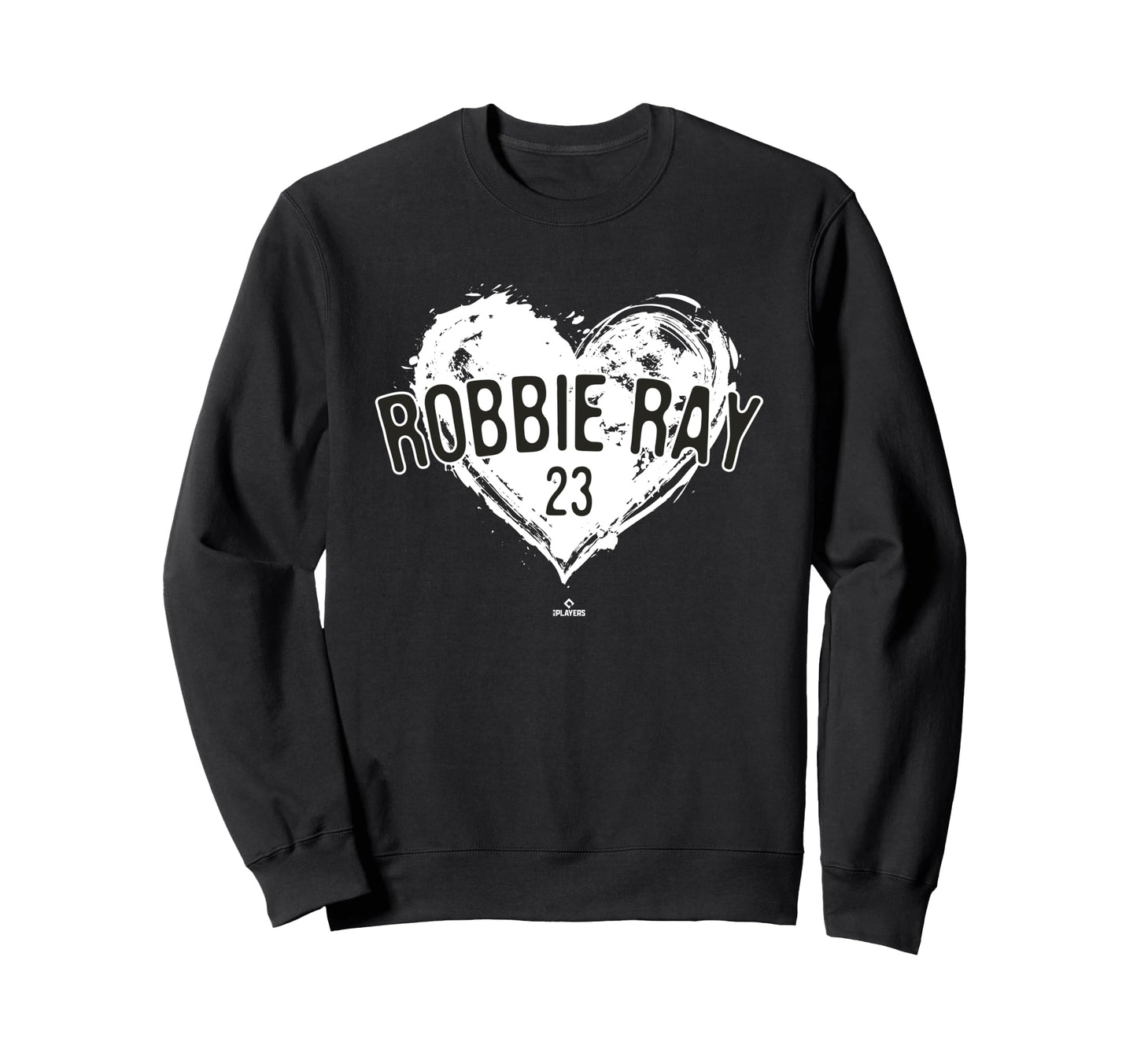 Distressed Heart Robbie Ray San Sweatshirt - Custom Art Print Unisex - T-Shirt, Sweatshirt, Hoodie