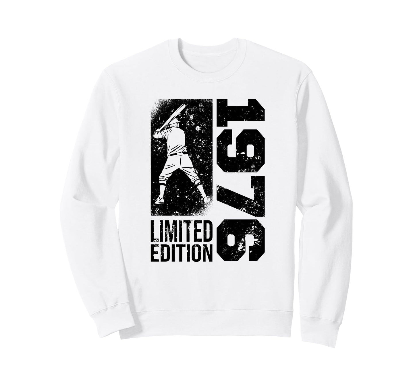 Baseball Player Born 1976 Sweatshirt - Casual Everyday Wear Men Women - T-Shirt, Sweatshirt, Hoodie