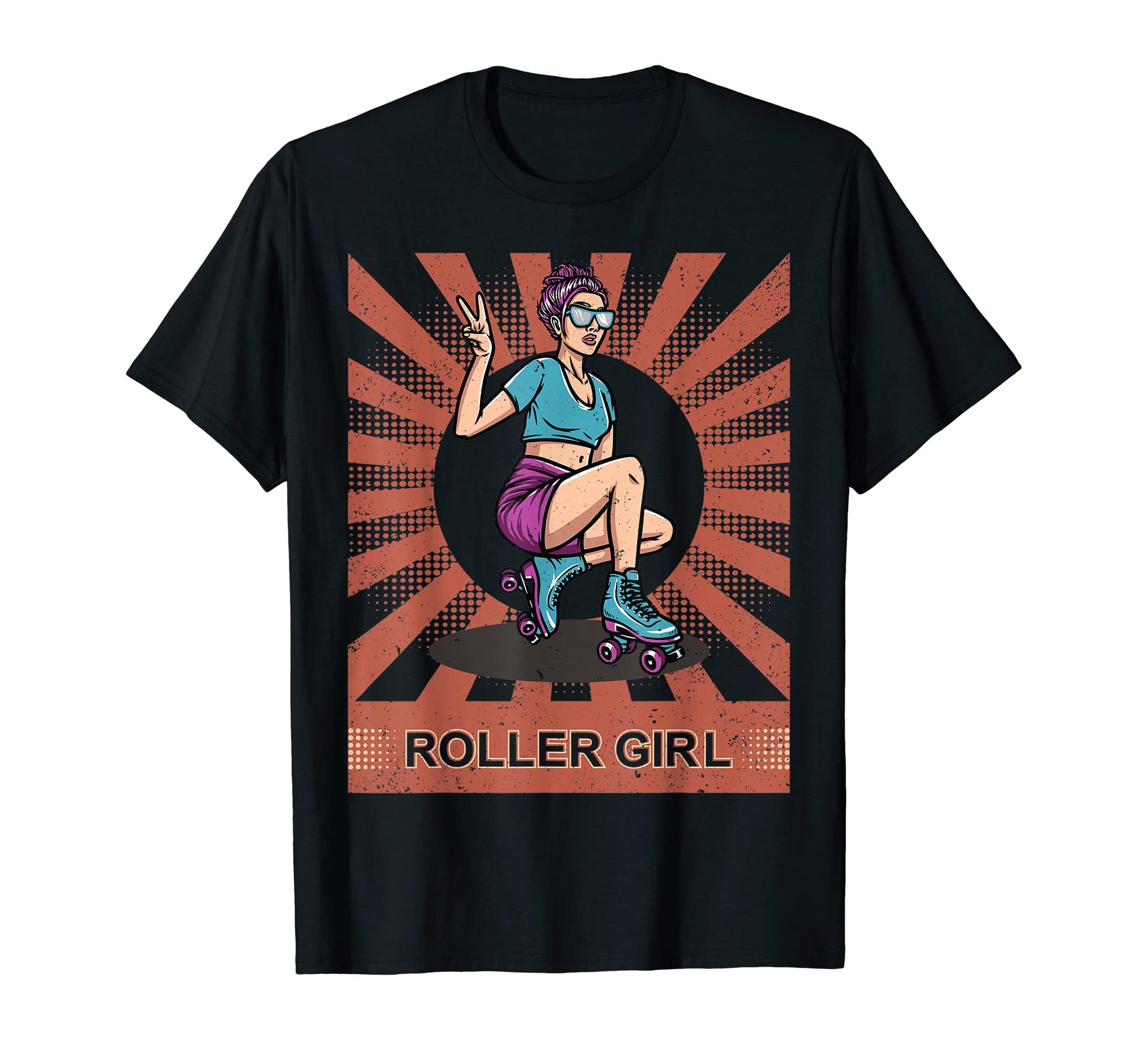 Lets Roll Skater Skating Roller Skate T-Shirt - Novelty Apparel Men Women - T-Shirt, Sweatshirt, Hoodie