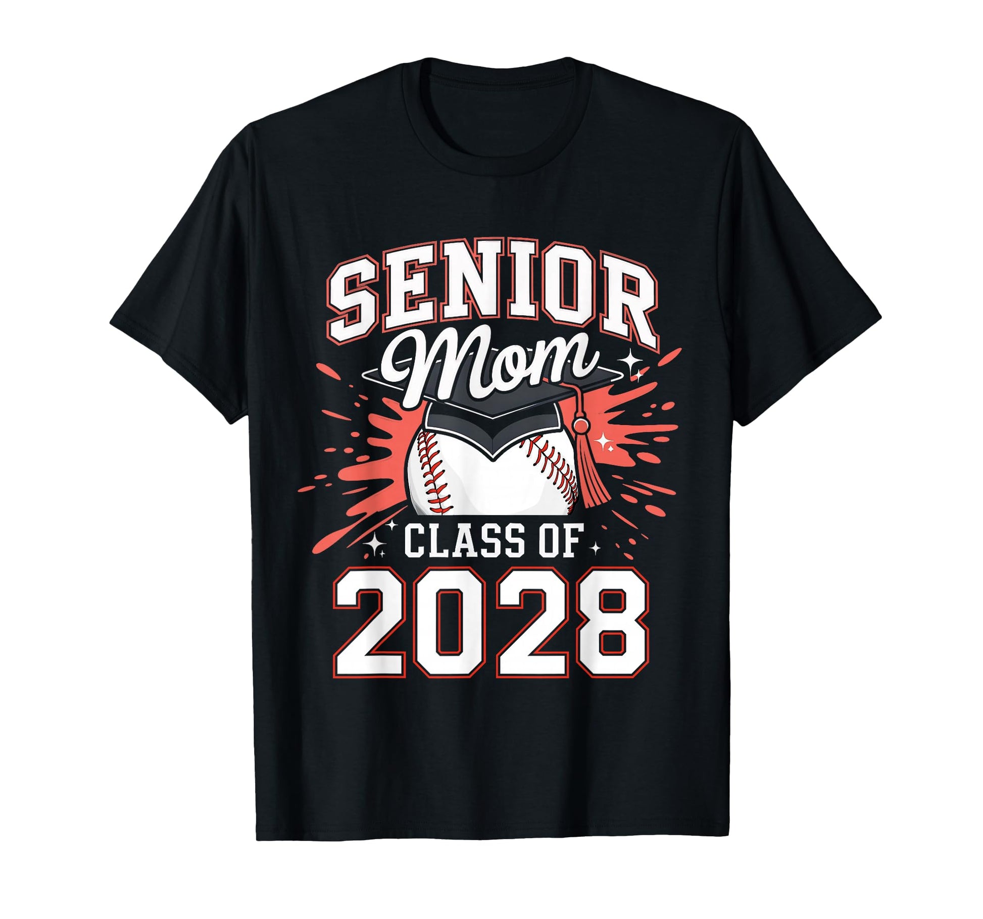 Senior Mom Class 2028 Coquette Bow T-Shirt - Streetwear Style Men Women - T-Shirt, Sweatshirt, Hoodie