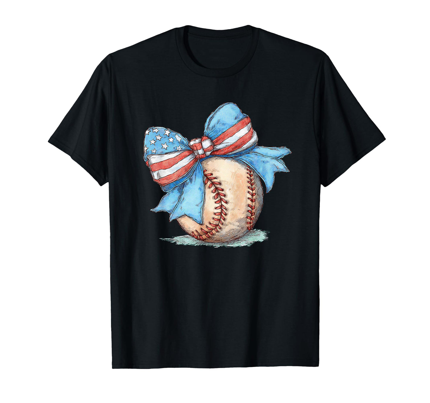 American Flag Baseball Player Bat T-Shirt - Minimalist Print for Adults - T-Shirt, Sweatshirt, Hoodie