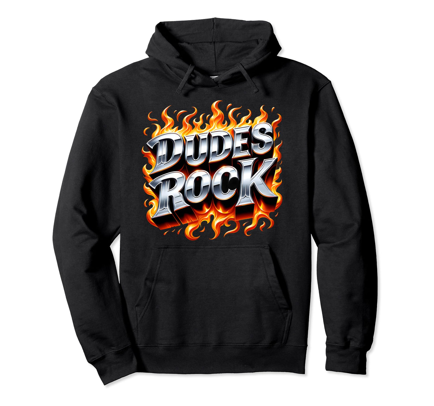 Funny Dudes Rock Mens Y2K Aesthetic Hoodie - Graphic Print Men Women - T-Shirt, Sweatshirt, Hoodie