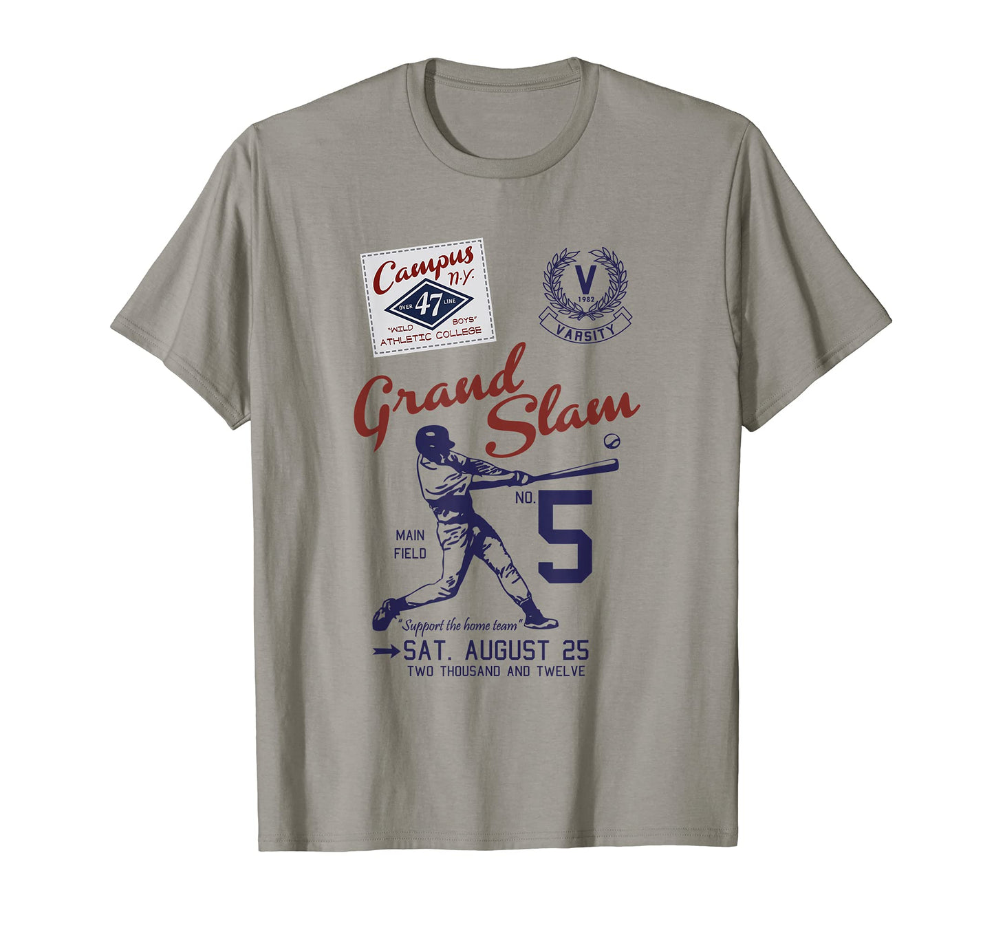 Baseball Grand Slam 80S Baseball T-Shirt - Trendy Graphic Unisex - T-Shirt, Sweatshirt, Hoodie