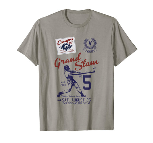 Baseball Grand Slam 80S Baseball T-Shirt - Trendy Graphic Unisex - T-Shirt, Sweatshirt, Hoodie