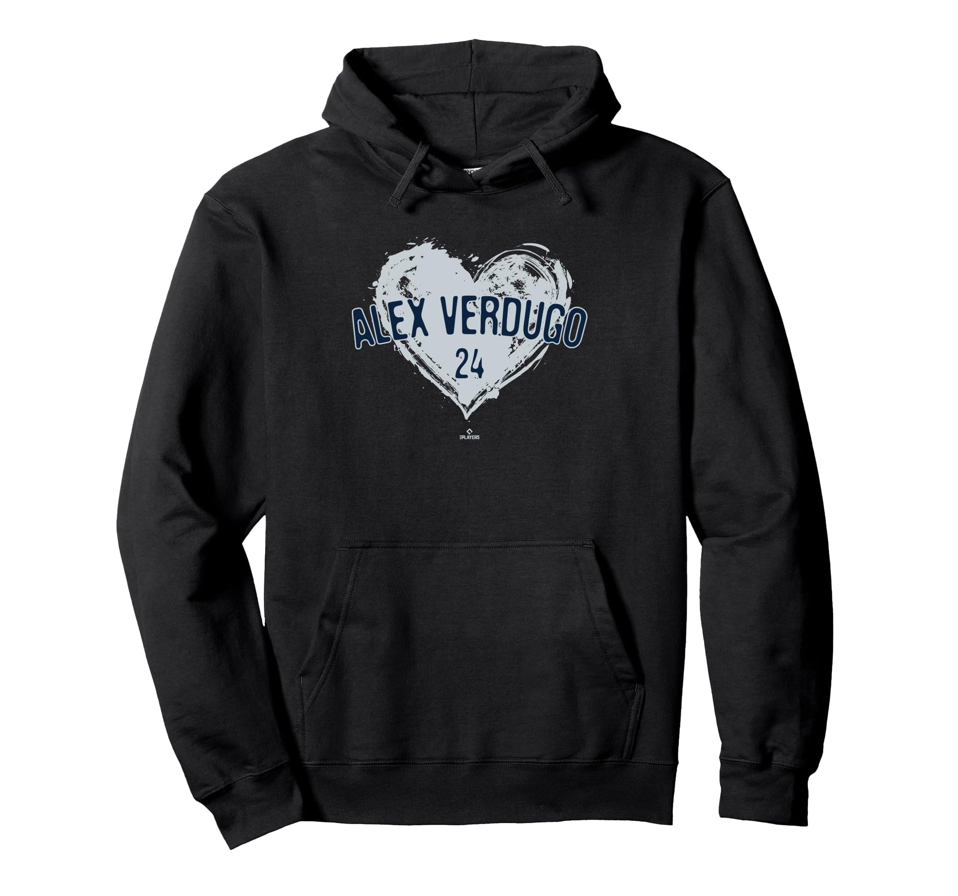 Distressed Heart Alex Verdugo New York Hoodie - Aesthetic Graphic Unisex - T-Shirt, Sweatshirt, Hoodie