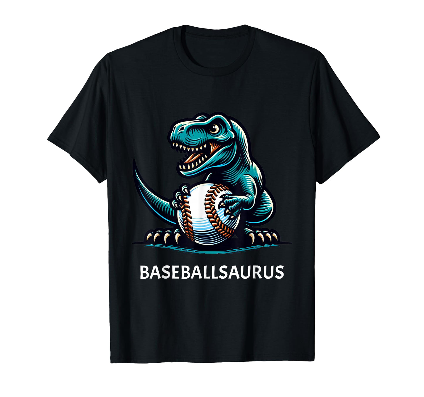 Funny Baseball Dinosaur Baseballsaurus T-Shirt - Trendy Graphic for Adults - T-Shirt, Sweatshirt, Hoodie