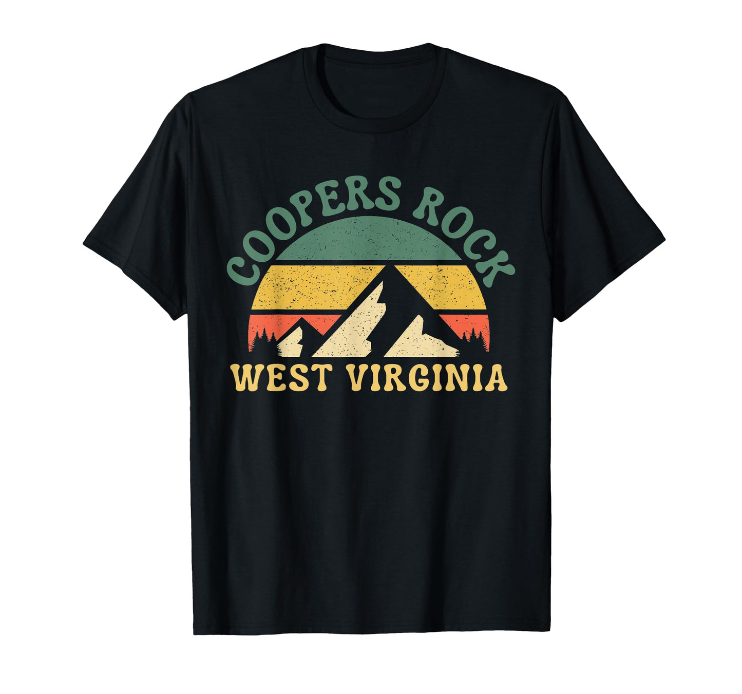 Coopers Rock T-Shirt - Unique Graphic Men Women - T-Shirt, Sweatshirt, Hoodie