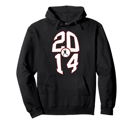 12 Years 2014 Baseball 12Th Birthday Hoodie - Fun Novelty Design Men Women - T-Shirt, Sweatshirt, Hoodie