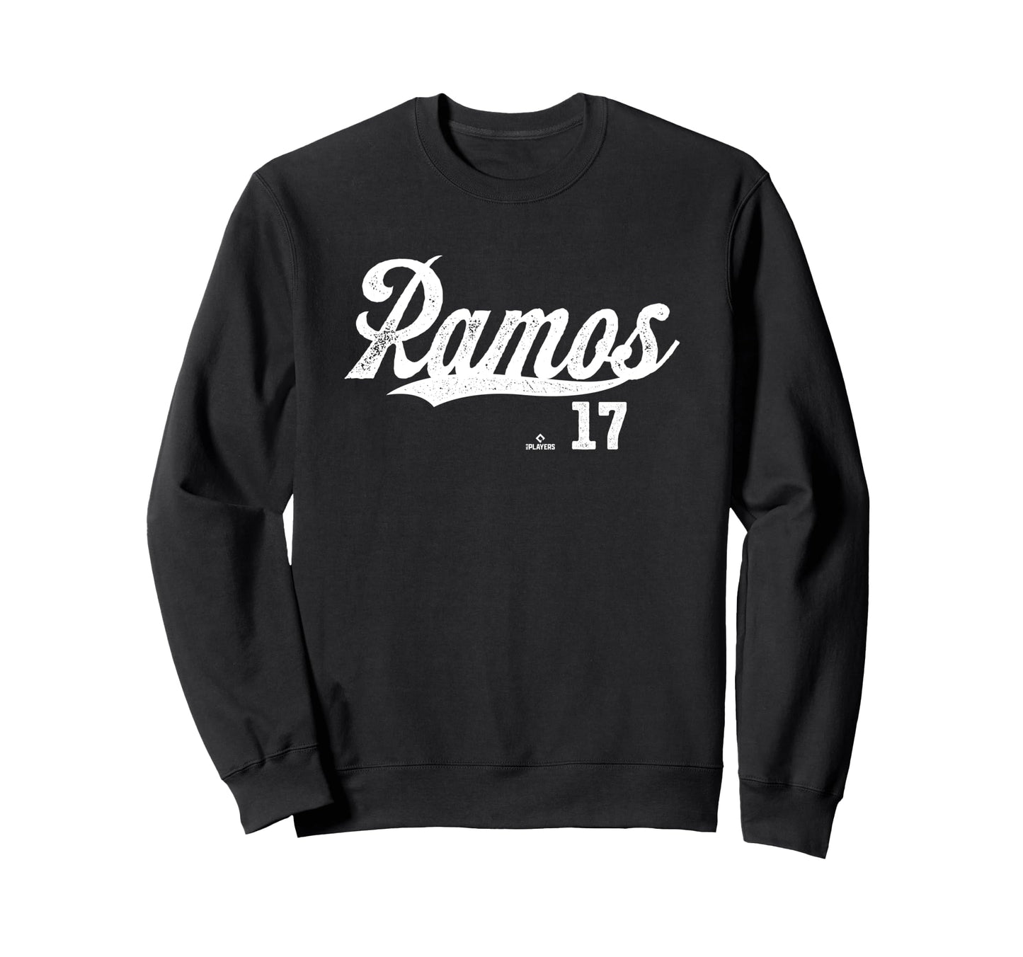 Distressed Swoosh Heliot Ramos San Sweatshirt - Minimalist Print Unisex - T-Shirt, Sweatshirt, Hoodie