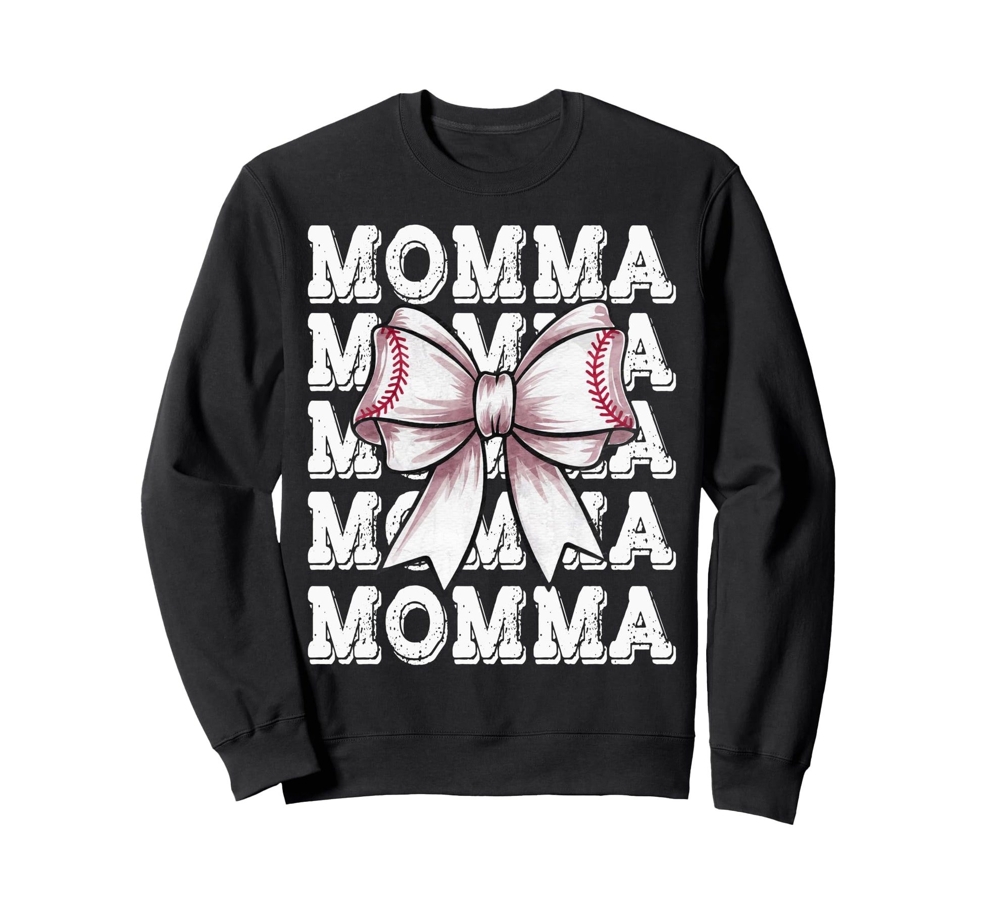 Coquette Baseball Momma Matching Sweatshirt - Streetwear Style Unisex - T-Shirt, Sweatshirt, Hoodie