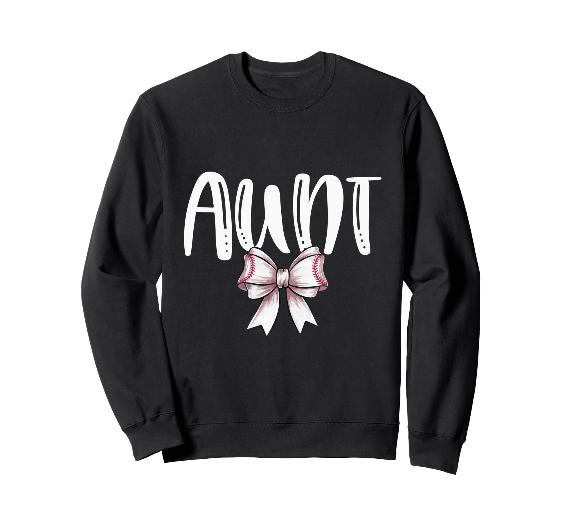 Coquette Baseball Aunt Spirit Sweatshirt - Casual Everyday Wear Unisex - T-Shirt, Sweatshirt, Hoodie