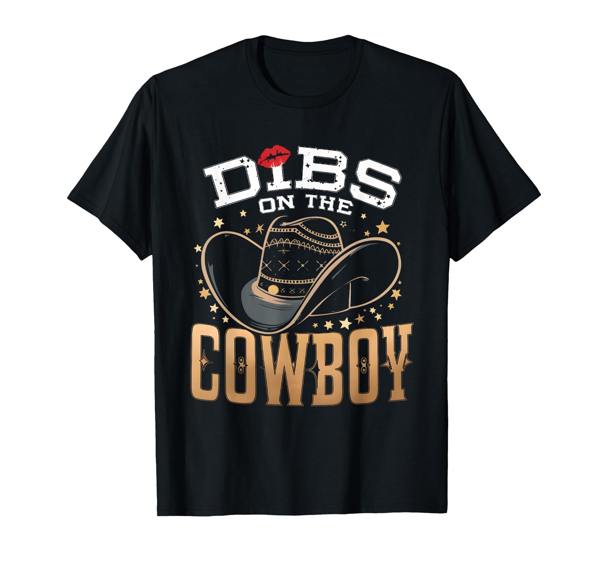 Dibs Cowboy Western Country T-Shirt - Minimalist Print Men Women - T-Shirt, Sweatshirt, Hoodie