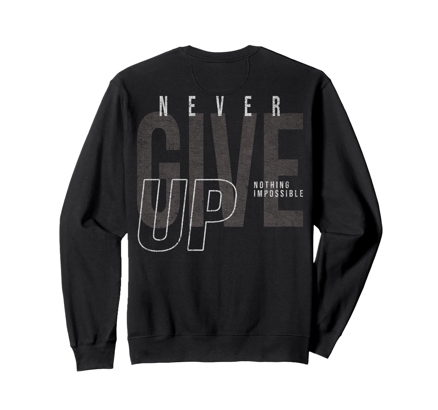 Fitness Y2K Gym Training Back Sweatshirt - Casual Everyday Wear for Adults - T-Shirt, Sweatshirt, Hoodie