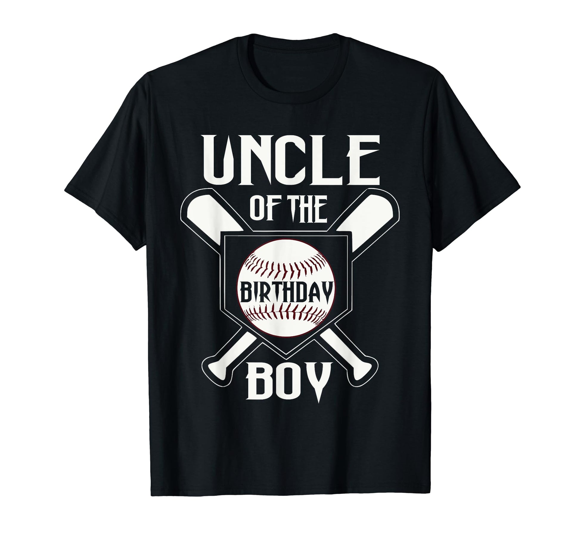 Uncle Birthday Baseball Birthday T-Shirt - Trendy Graphic for Adults - T-Shirt, Sweatshirt, Hoodie