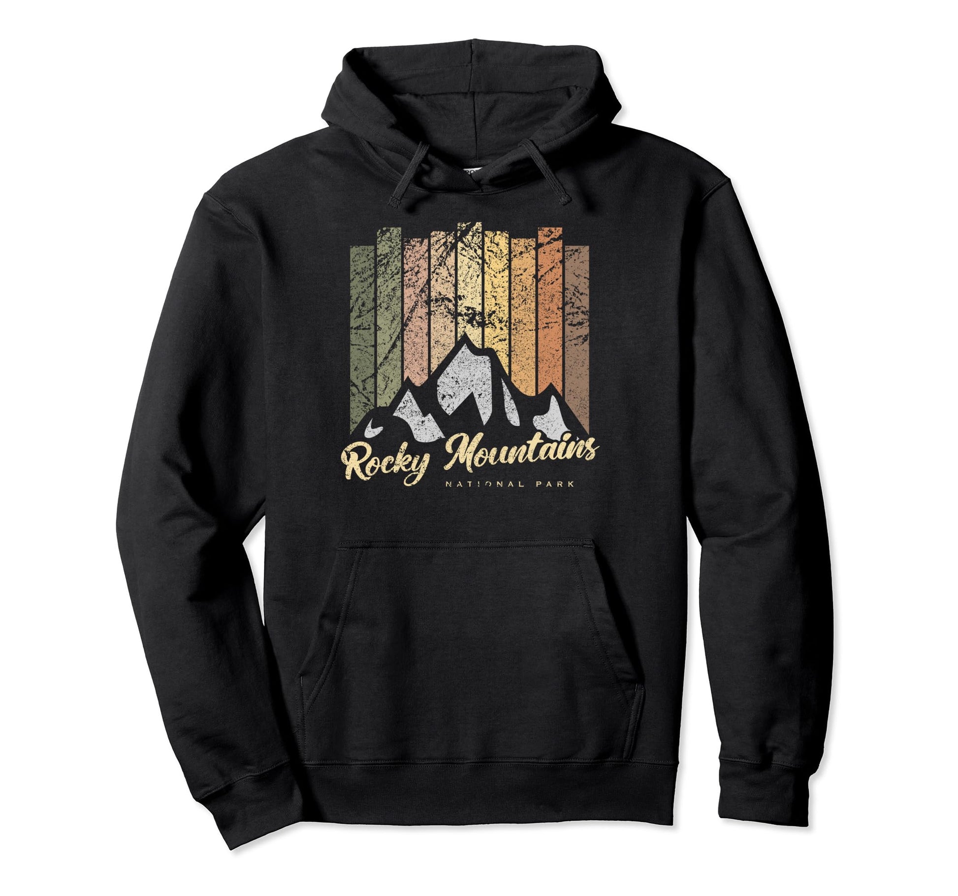 Rocky Mountains National Park Us Hoodie - Casual Everyday Wear Unisex - T-Shirt, Sweatshirt, Hoodie