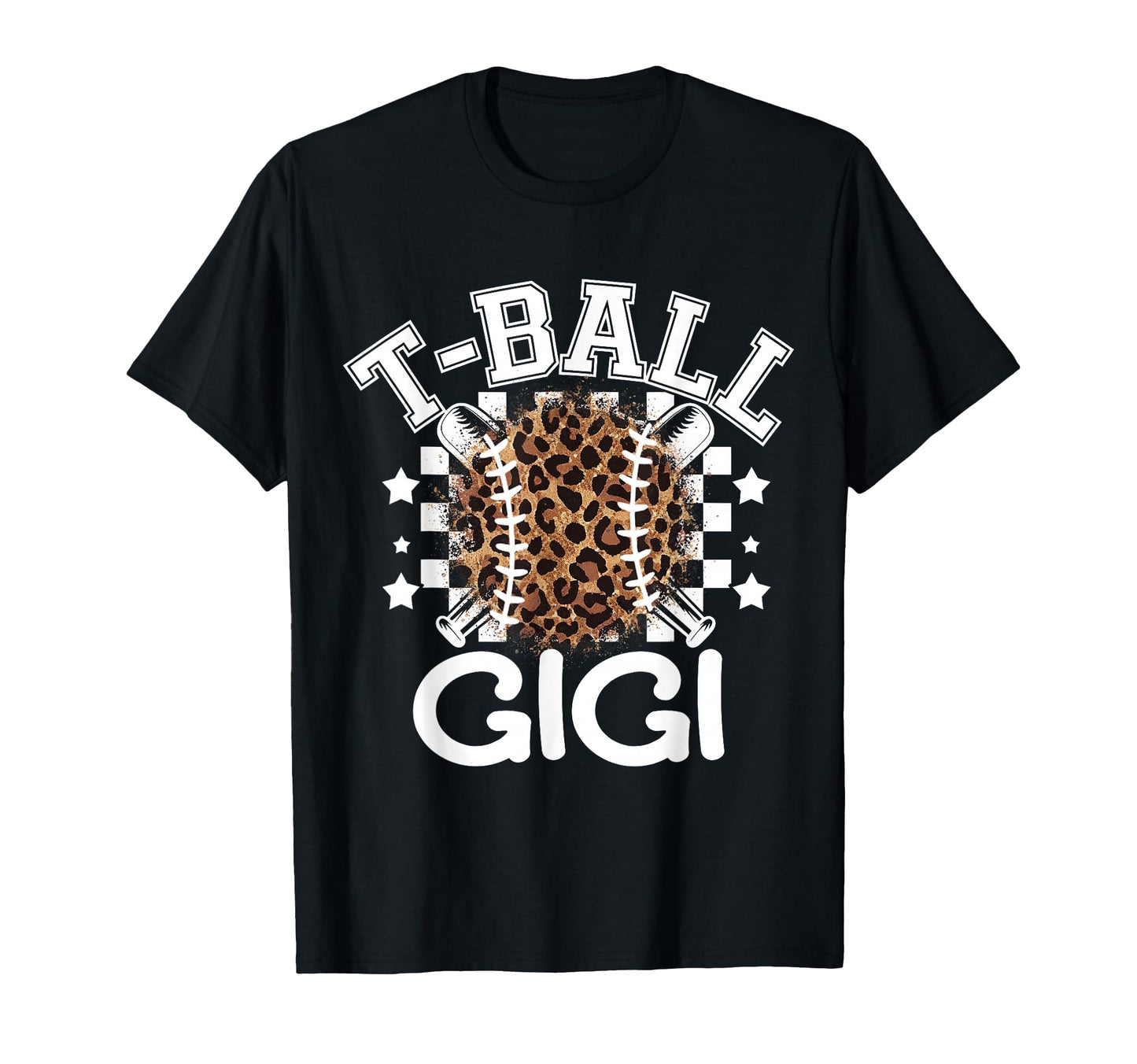 T Ball Teeball Gigi Leopard T-Shirt - Casual Everyday Wear Men Women - T-Shirt, Sweatshirt, Hoodie