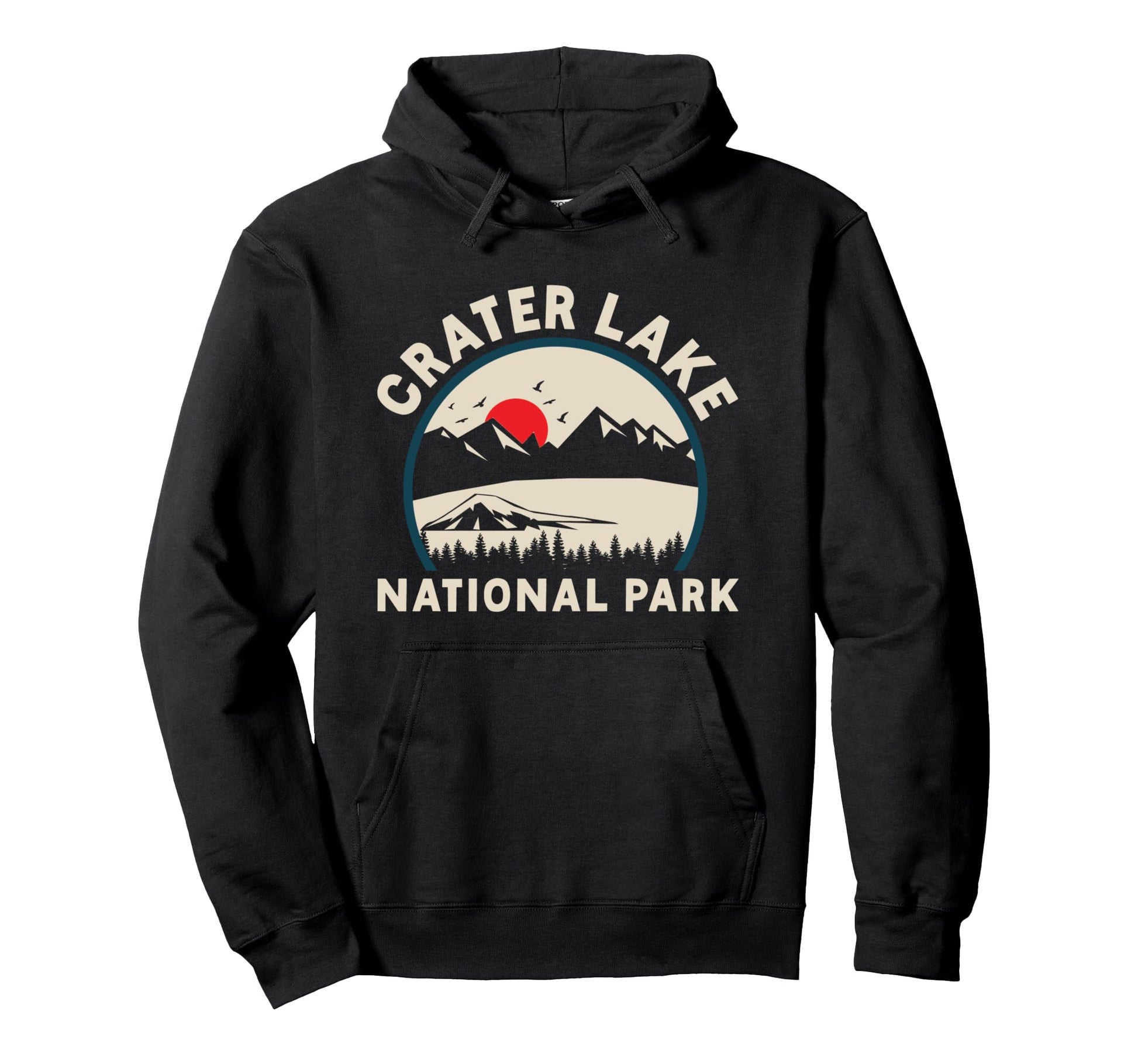 Crater Lake National Park Outdoor Hoodie - Streetwear Style Men Women - T-Shirt, Sweatshirt, Hoodie