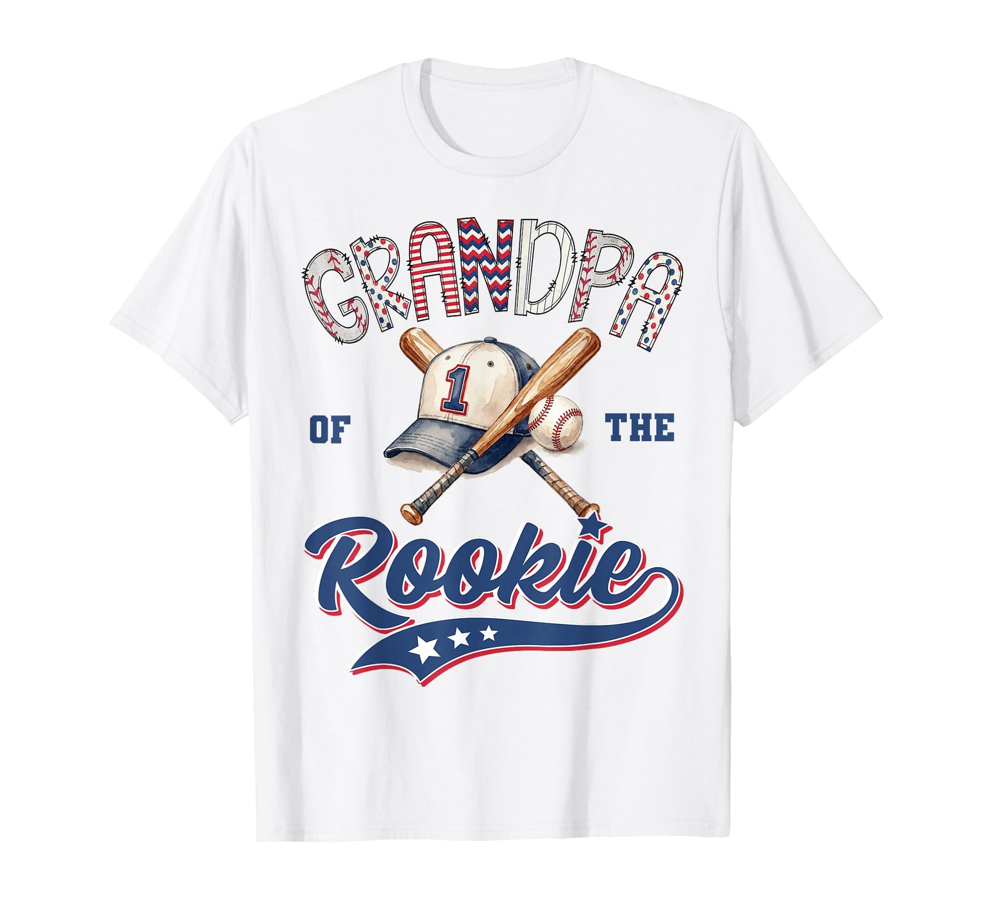 Grandpa Rookie Year 1St Birthday T-Shirt - Minimalist Print for Adults - T-Shirt, Sweatshirt, Hoodie