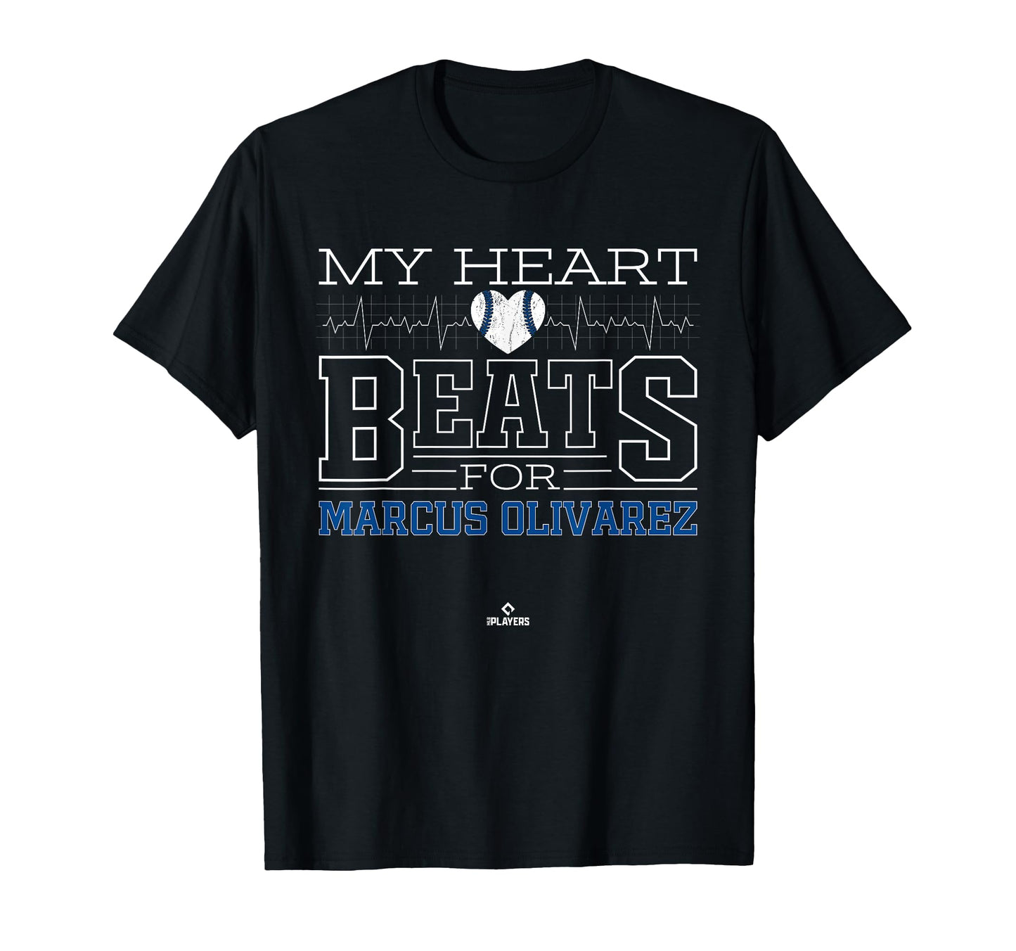 My Heart Beats Marcus Olivarez Prospect T-Shirt - Unique Graphic Unisex - T-Shirt, Sweatshirt, Hoodie