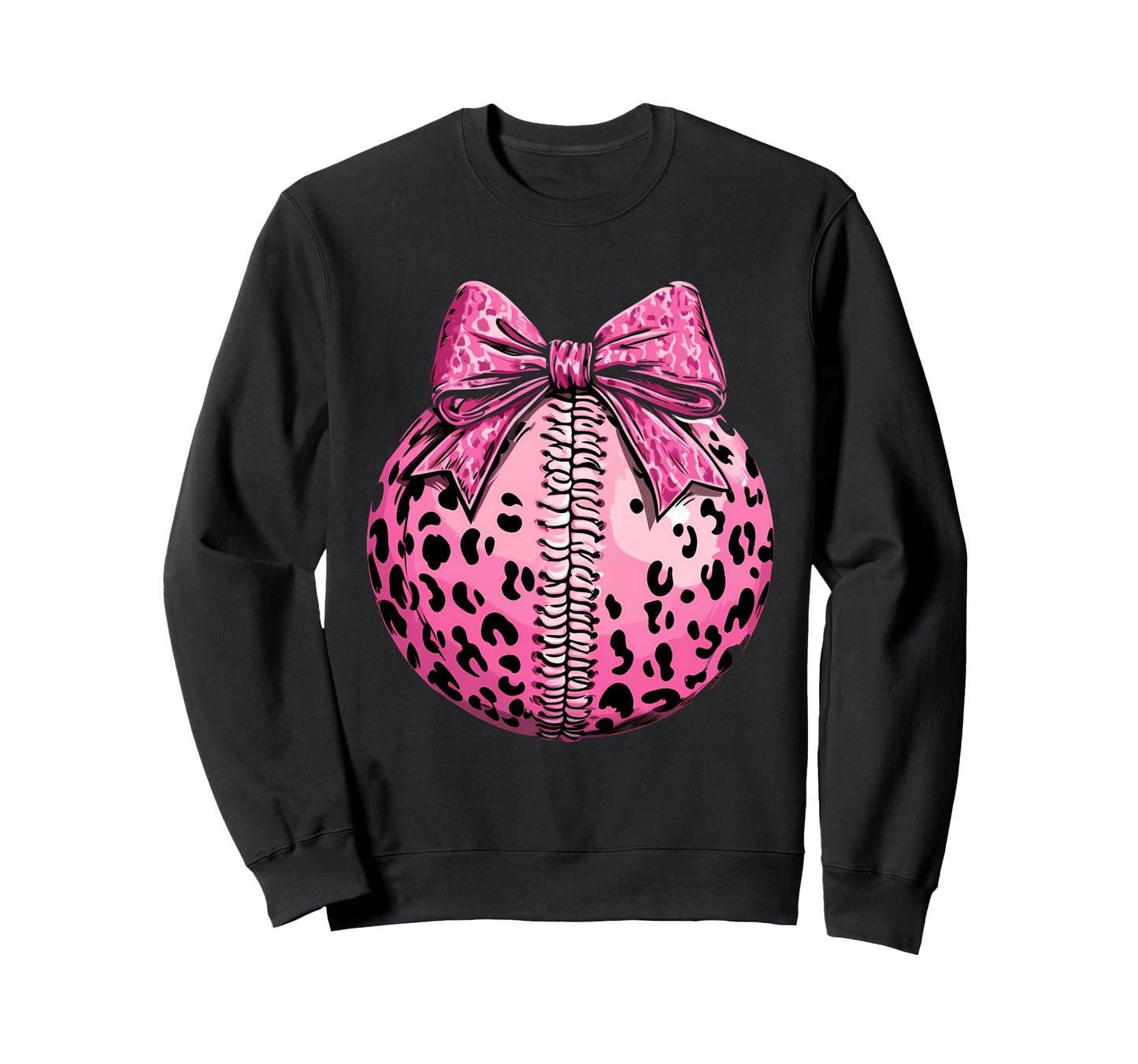 Baseball Coquette Bow Baseball Mom Sweatshirt - Minimalist Print Unisex - T-Shirt, Sweatshirt, Hoodie
