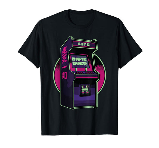 Arcade Game Arcade Game Machine T-Shirt - Aesthetic Graphic for Adults - T-Shirt, Sweatshirt, Hoodie