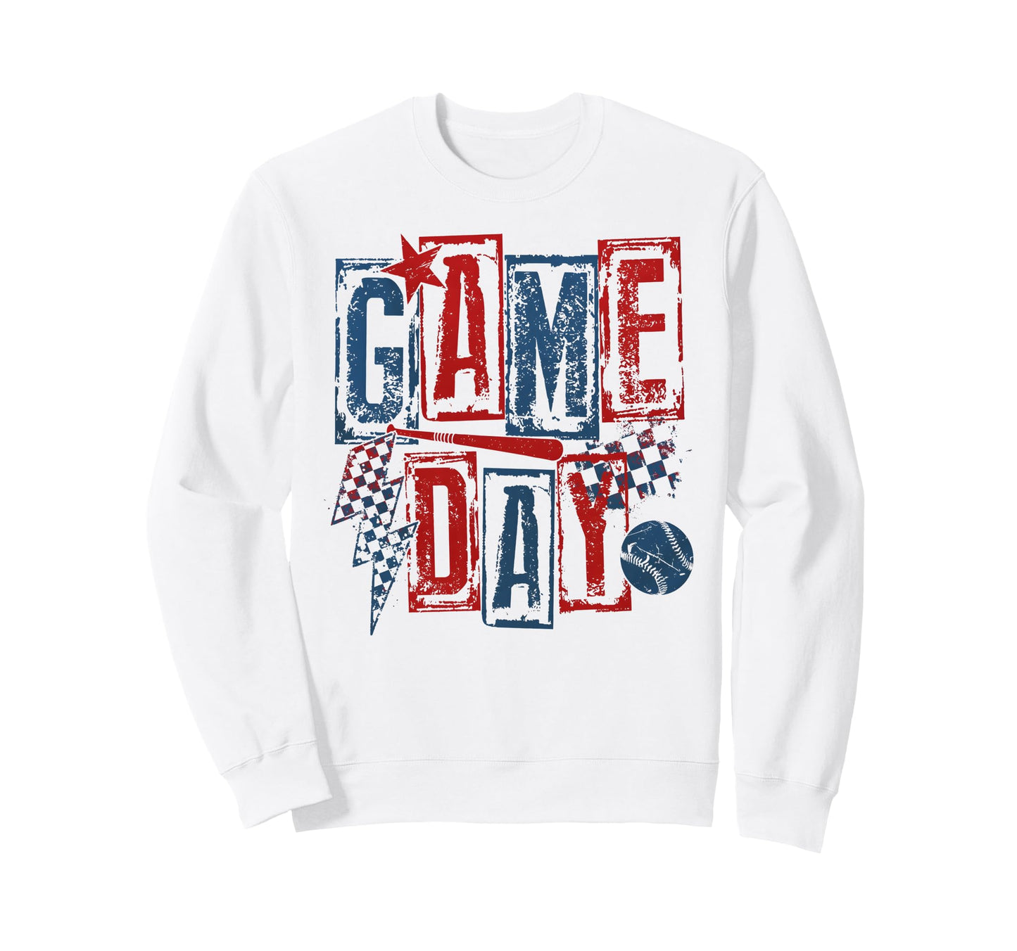 Game Day Baseball Leopard Coquette Bow Sweatshirt - Unique Graphic Unisex - T-Shirt, Sweatshirt, Hoodie