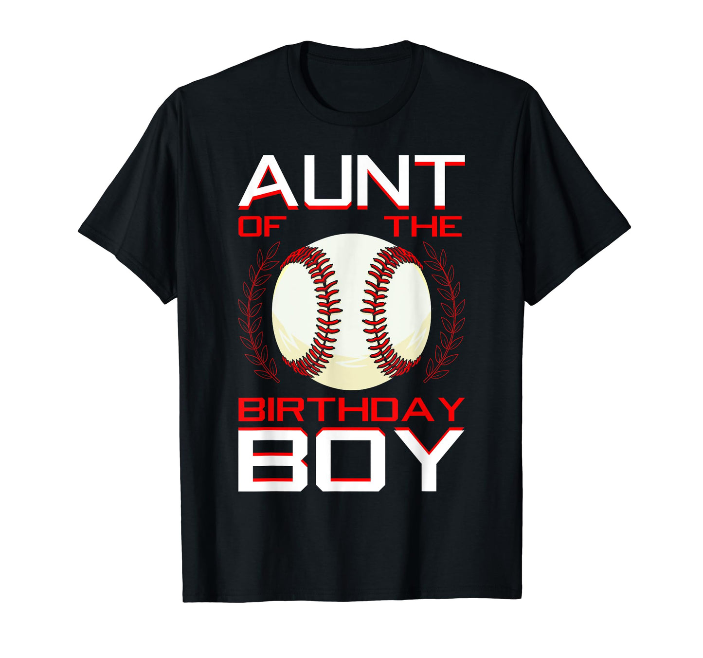 Aunt Birthday Baseball Theme Bday T-Shirt - Aesthetic Graphic for Adults - T-Shirt, Sweatshirt, Hoodie
