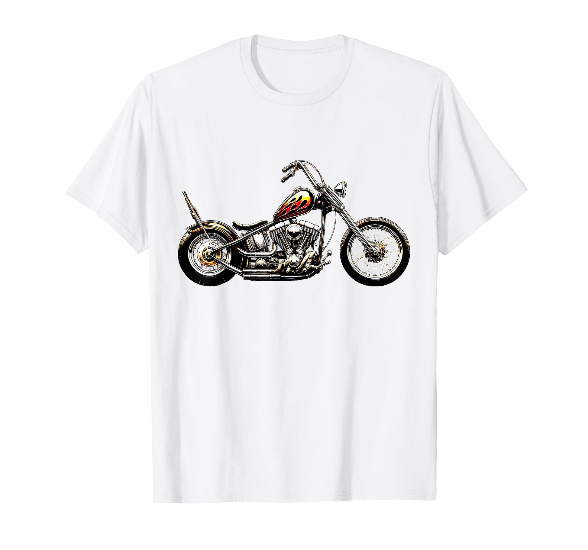1970S Motorcycle Biker T-Shirt - Fun Novelty Design Unisex - T-Shirt, Sweatshirt, Hoodie