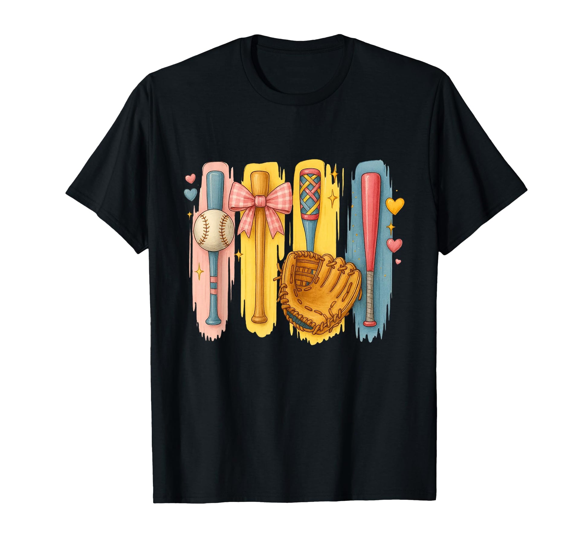Baseball Mom Baseball Coquette Bat T-Shirt - Novelty Apparel for Adults - T-Shirt, Sweatshirt, Hoodie