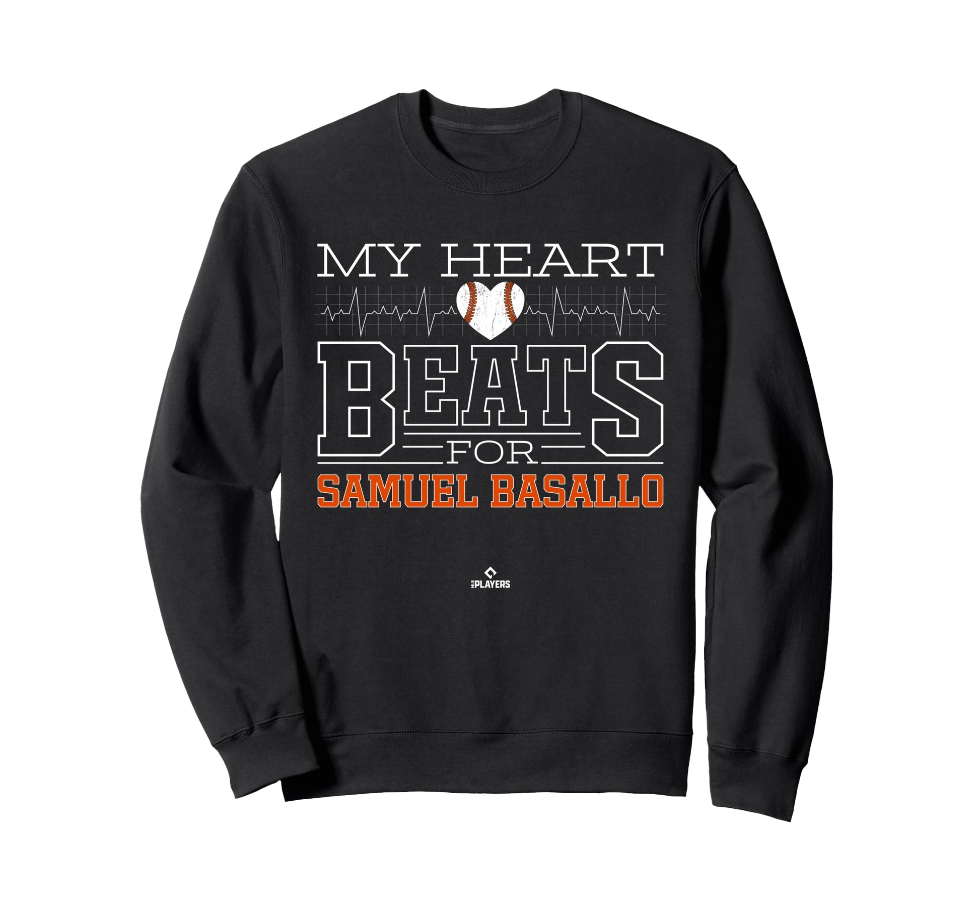 My Heart Beats Samuel Basallo Sweatshirt - Minimalist Print Men Women - T-Shirt, Sweatshirt, Hoodie