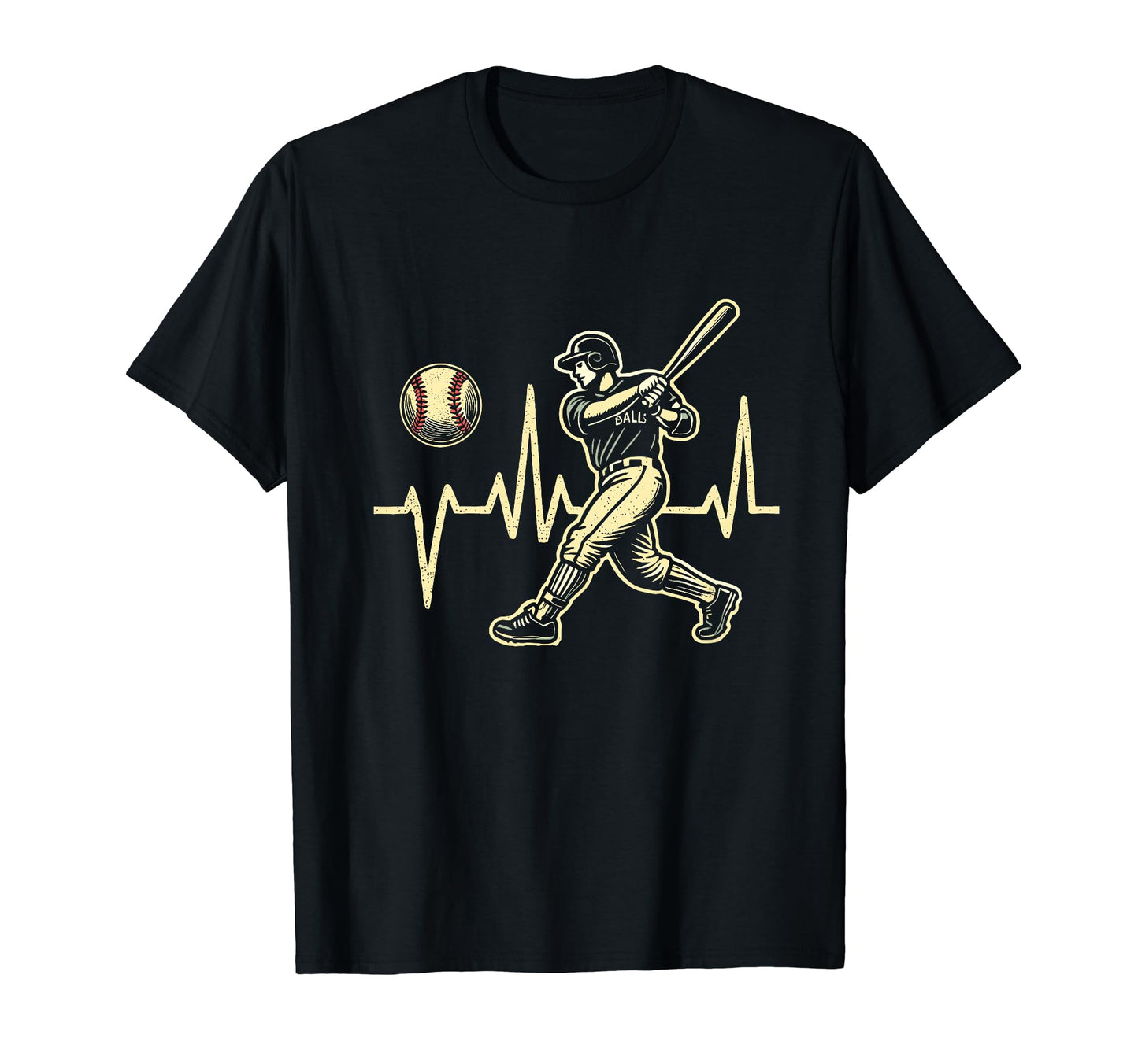Baseball Player Funny Baseball T-Shirt - Casual Everyday Wear Men Women - T-Shirt, Sweatshirt, Hoodie