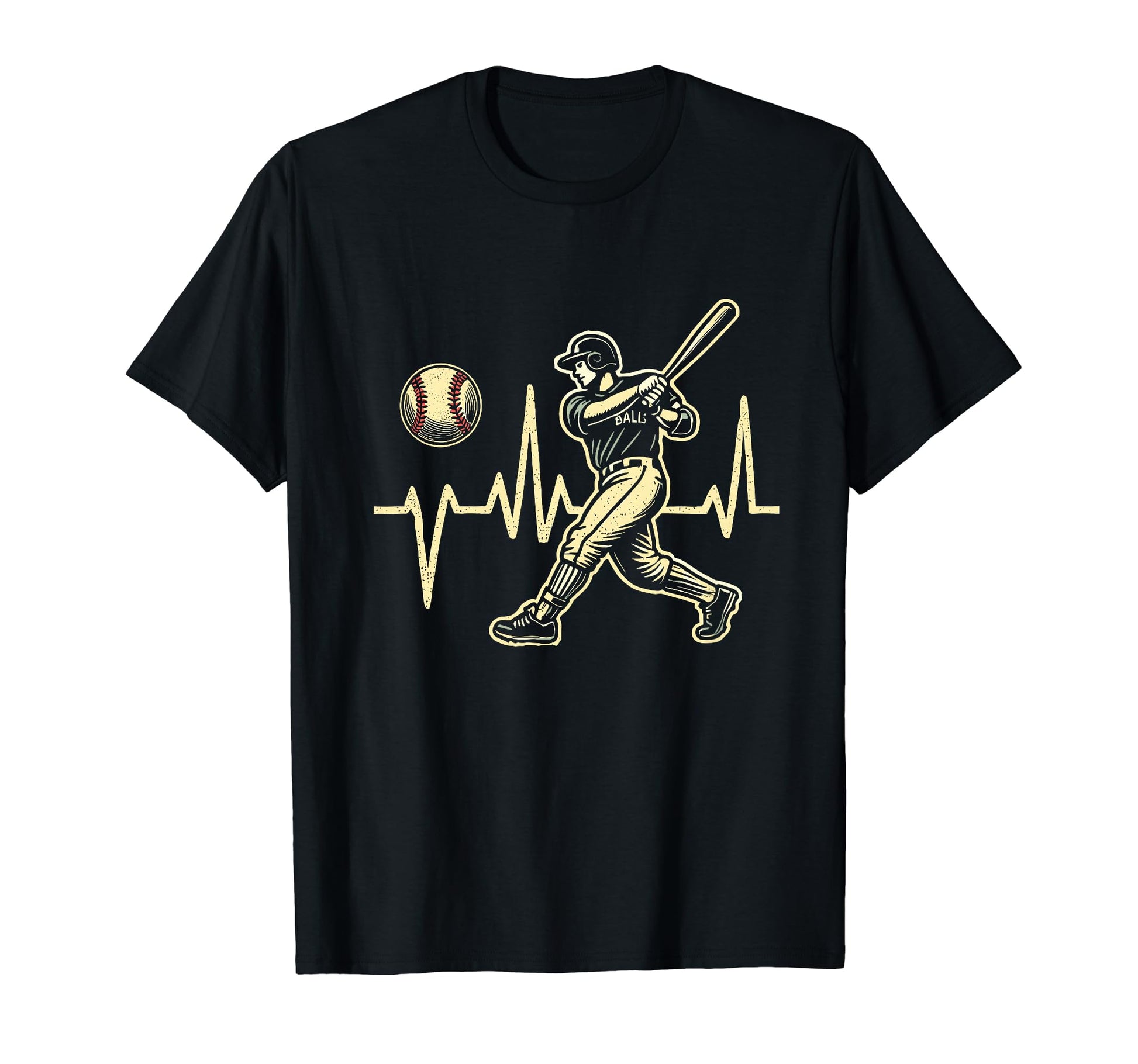 Baseball Player Funny Baseball T-Shirt - Casual Everyday Wear Men Women - T-Shirt, Sweatshirt, Hoodie