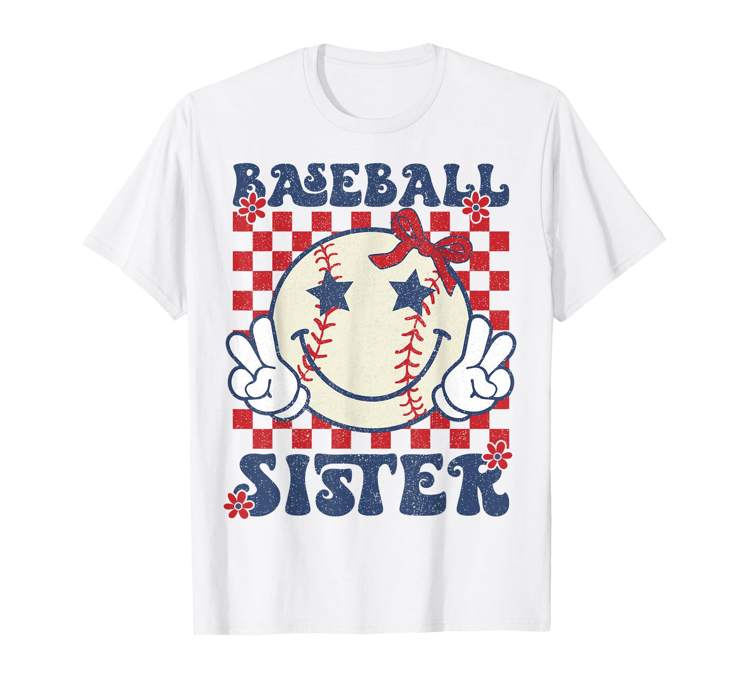 Baseball Sister Coquette Bow Sport T-Shirt - Fun Novelty Design Unisex - T-Shirt, Sweatshirt, Hoodie