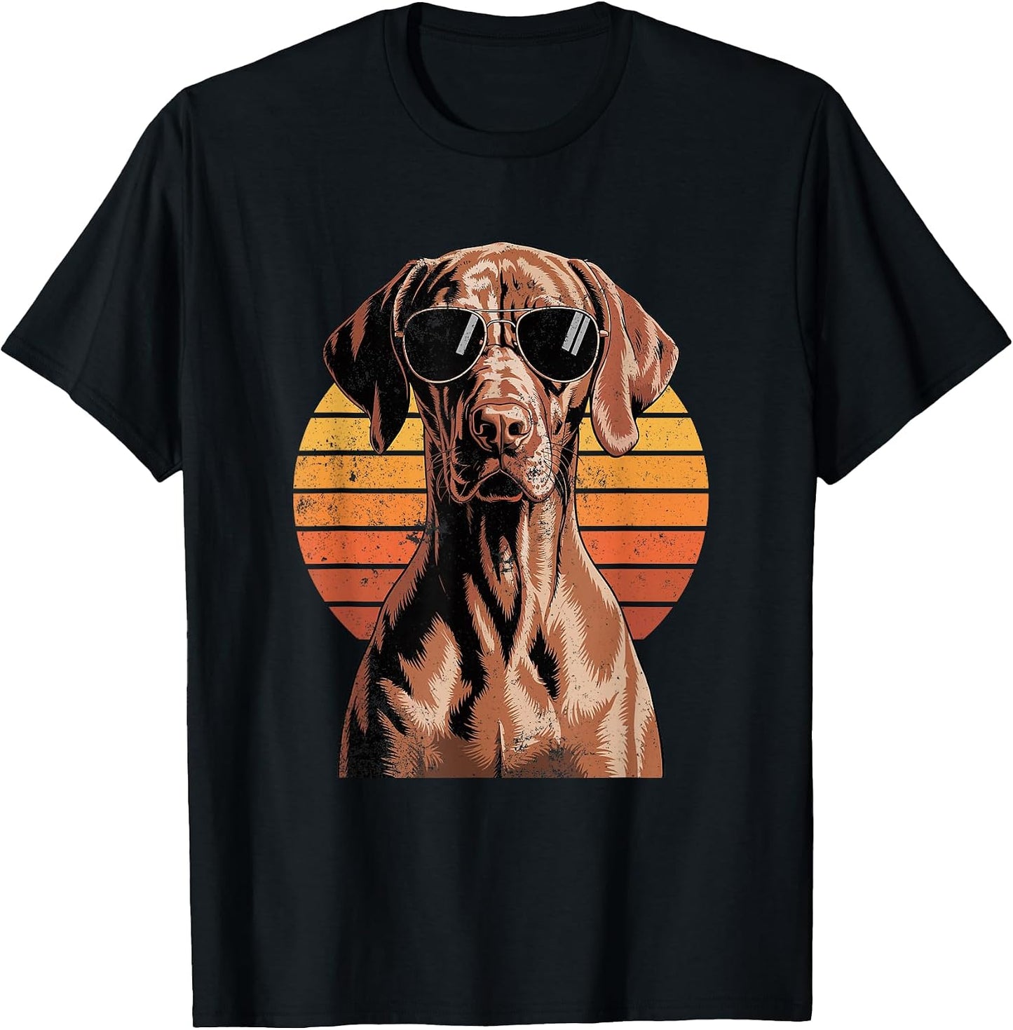 Cool Retro Vizsla Dog Mom Dad Vintage Pet Lovers - Adult & Kids T-Shirts, Sweatshirts & Hoodies apparel design preview 1