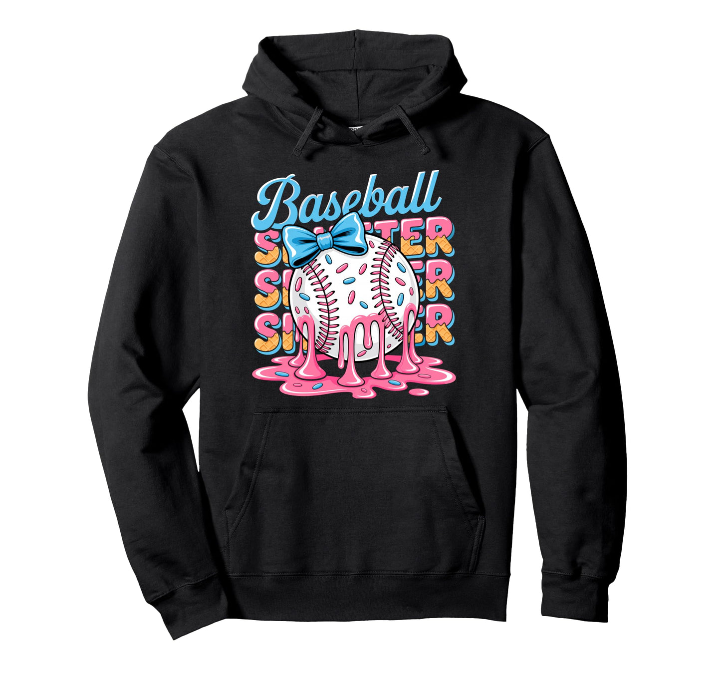 Sweet Lover Baseball Sister Hoodie - Minimalist Print Men Women - T-Shirt, Sweatshirt, Hoodie
