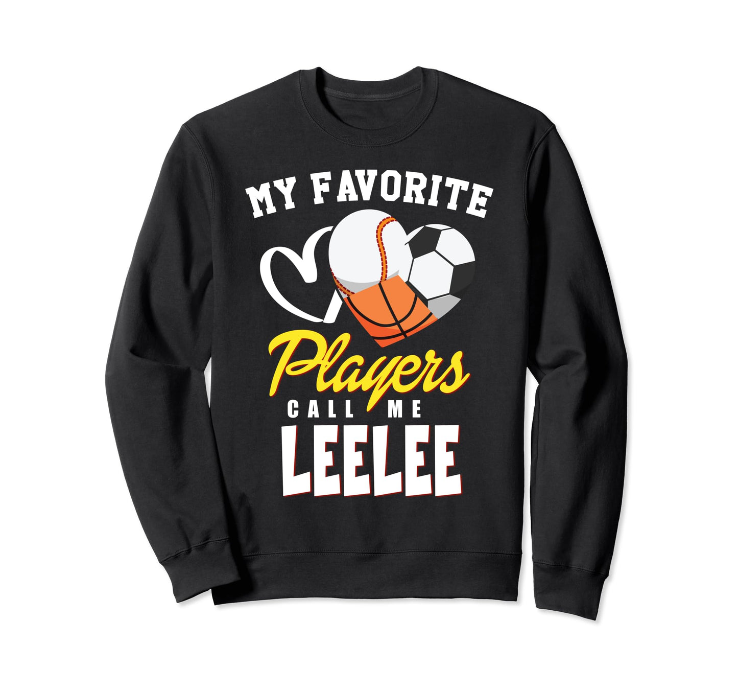 My Favorite Players Baseball Soccer Sweatshirt - Novelty Apparel Men Women - T-Shirt, Sweatshirt, Hoodie