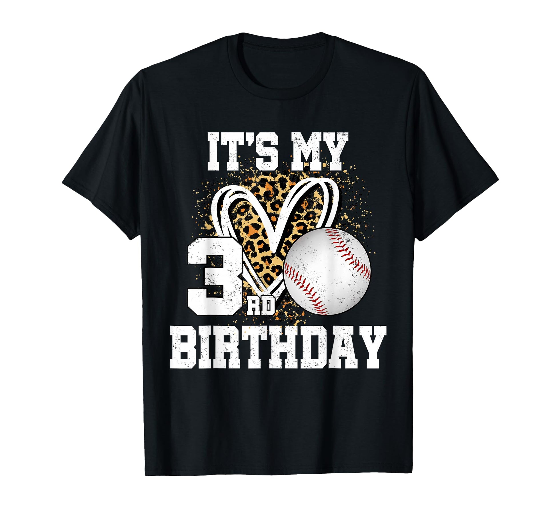 Its My 3Rd Birthday Baseball 3 Year Old T-Shirt - Novelty Apparel Unisex - T-Shirt, Sweatshirt, Hoodie