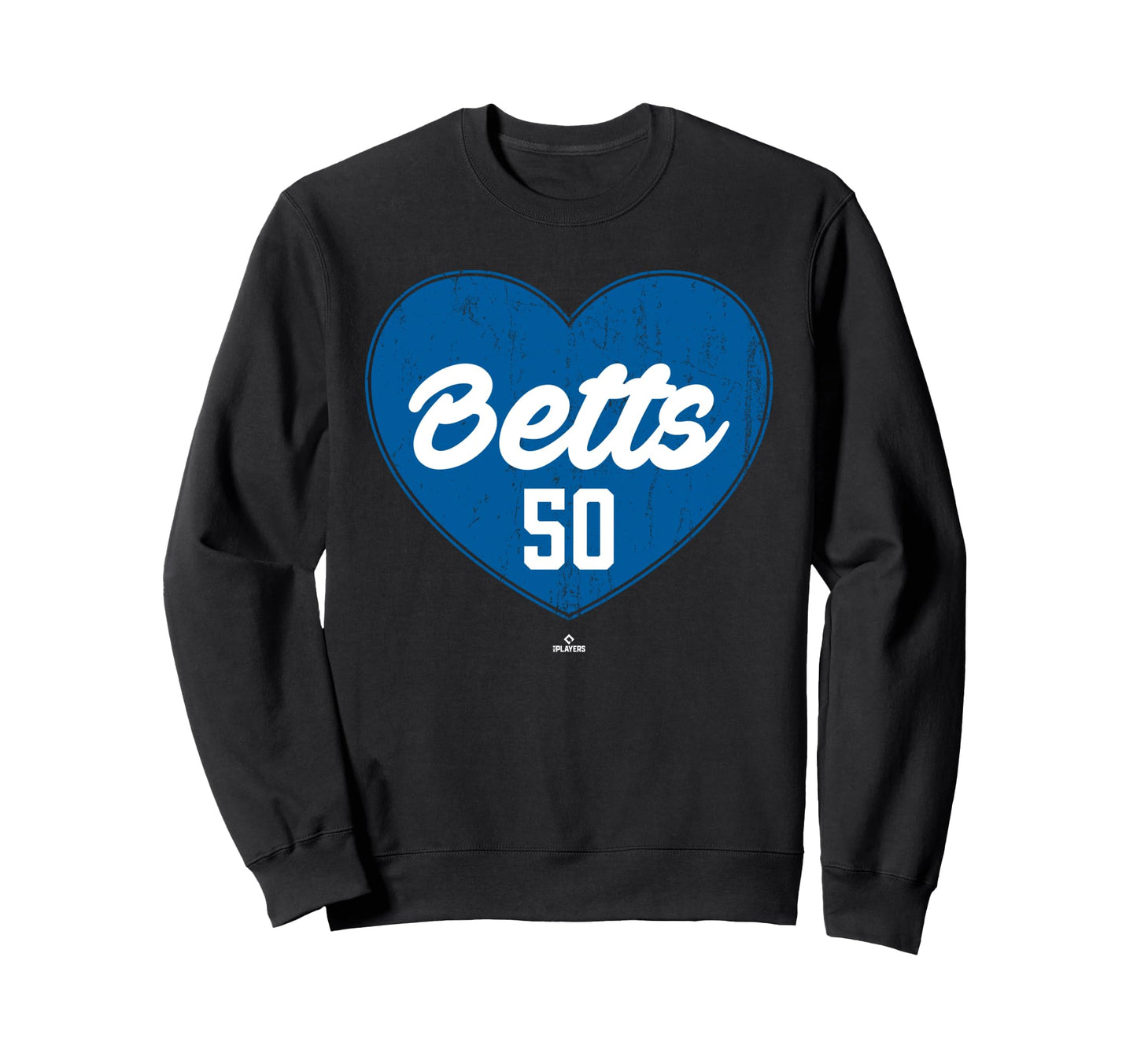 Distressed Heart Mookie Betts Los Sweatshirt - Unique Graphic Men Women - T-Shirt, Sweatshirt, Hoodie