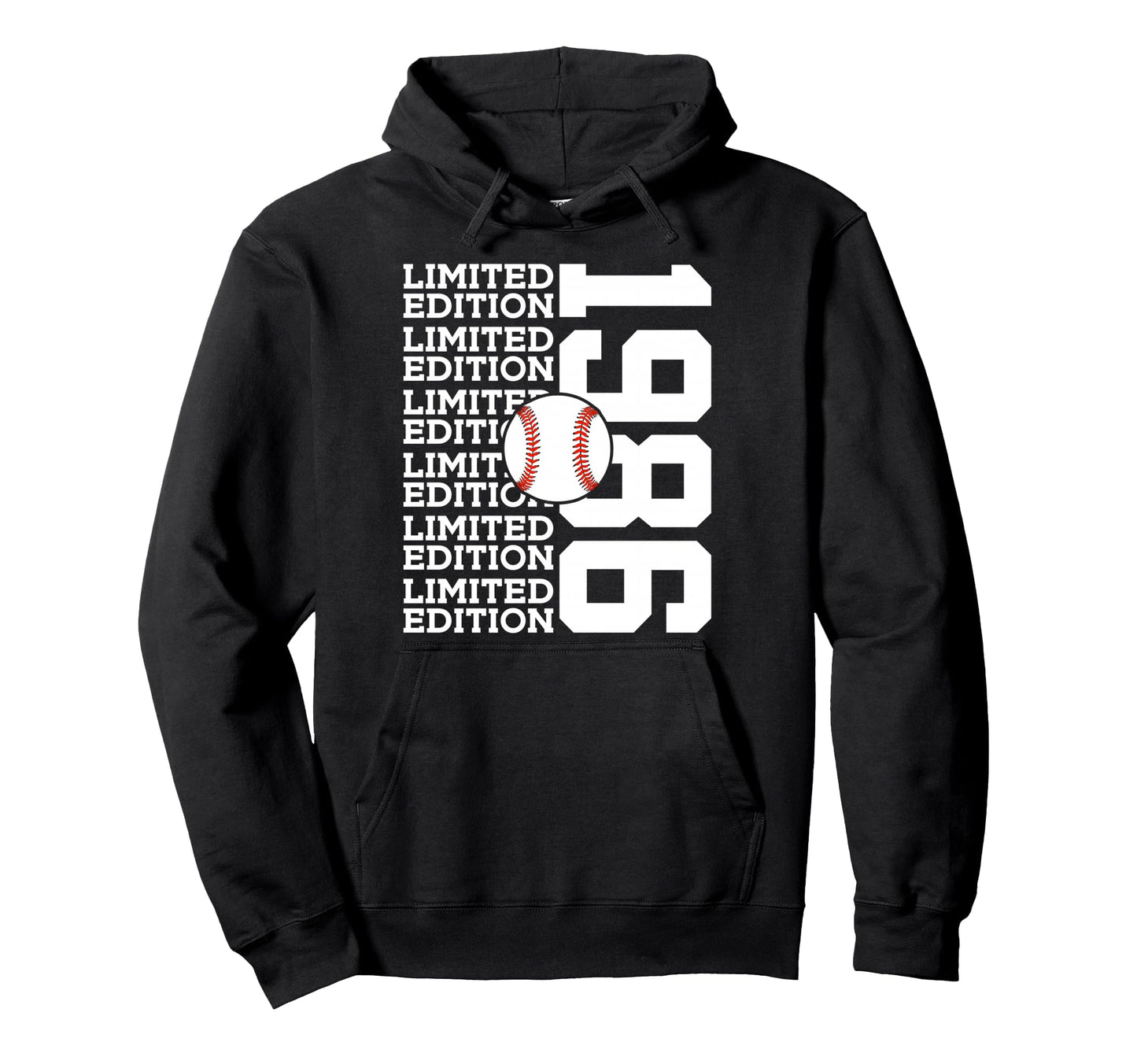 1986 Baseball 40Th Birthday Hoodie - Aesthetic Graphic for Adults - T-Shirt, Sweatshirt, Hoodie