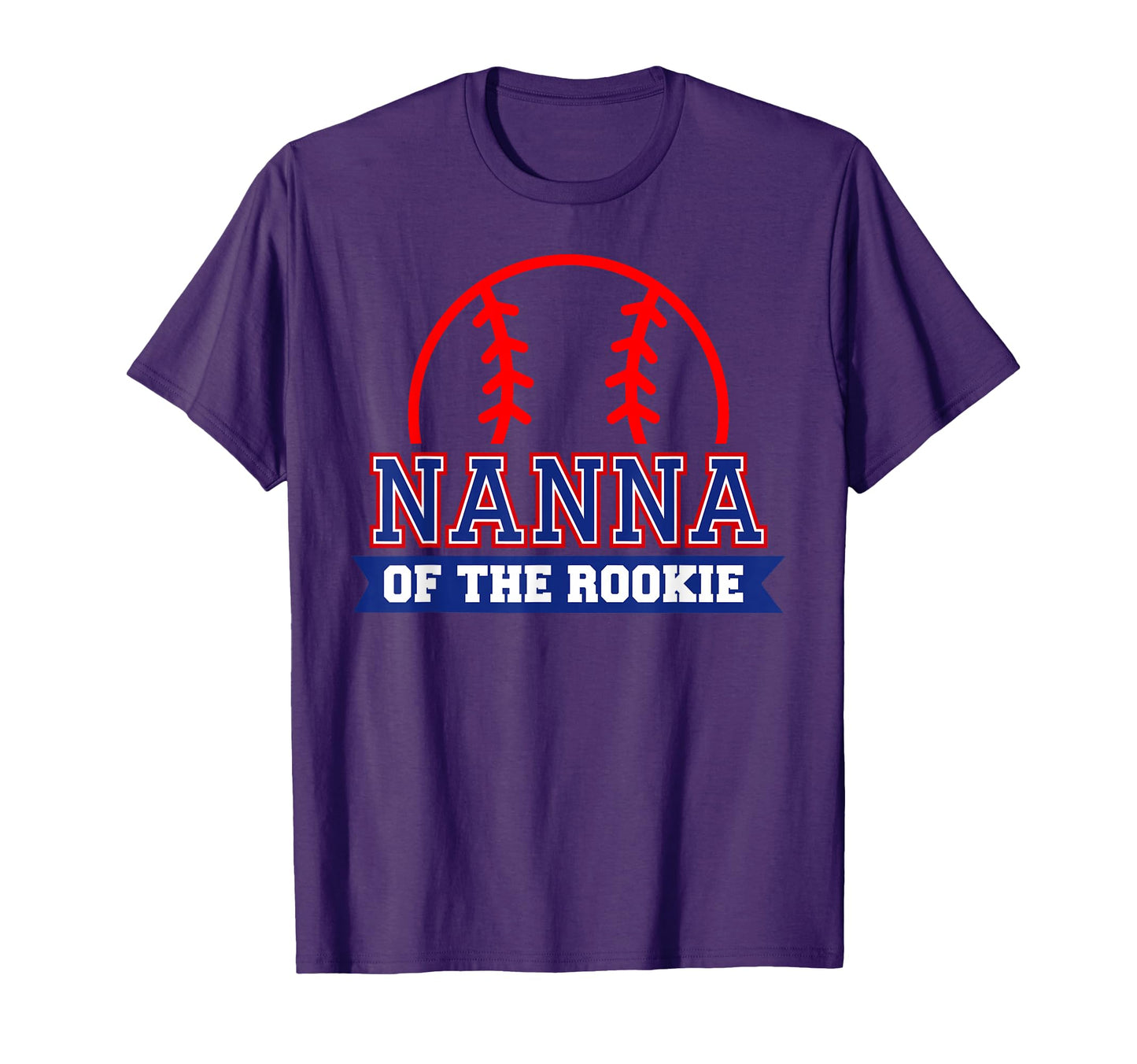 Nanna Rookie 1St Birthday Baseball Theme T-Shirt - Custom Art Print Unisex - T-Shirt, Sweatshirt, Hoodie
