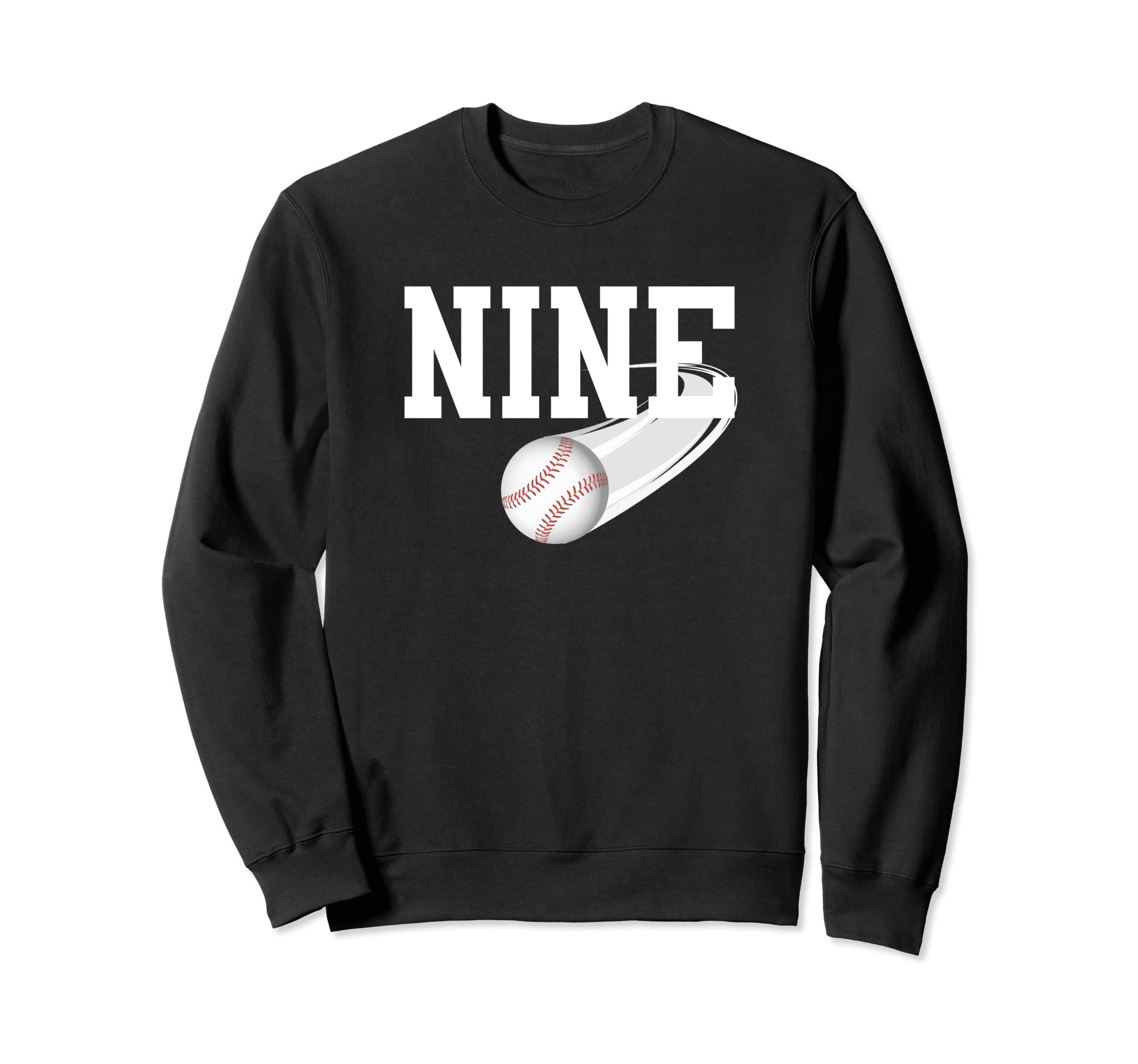 9Th Birthday Party Baseball 9 Year Sweatshirt - Unique Graphic for Adults - T-Shirt, Sweatshirt, Hoodie