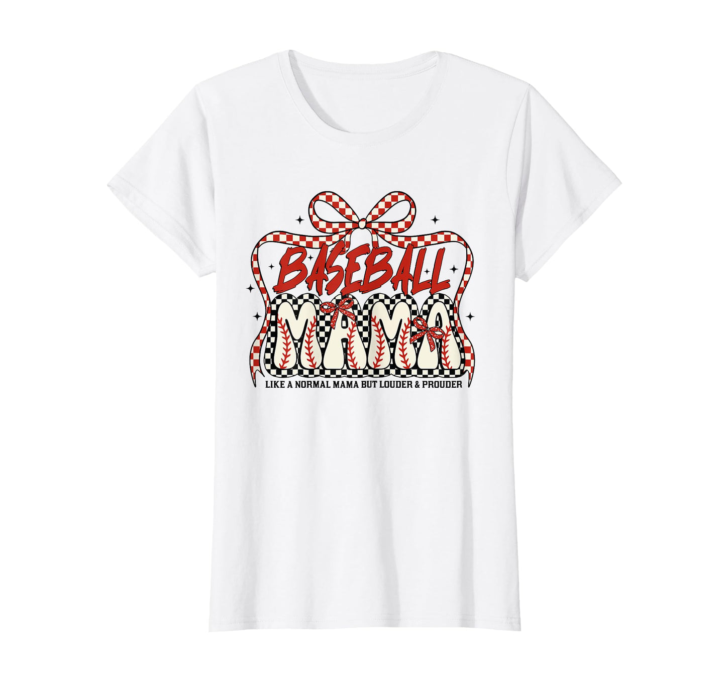 Mama Coquette Bow Game Day T-Shirt - Casual Everyday Wear Men Women - T-Shirt, Sweatshirt, Hoodie